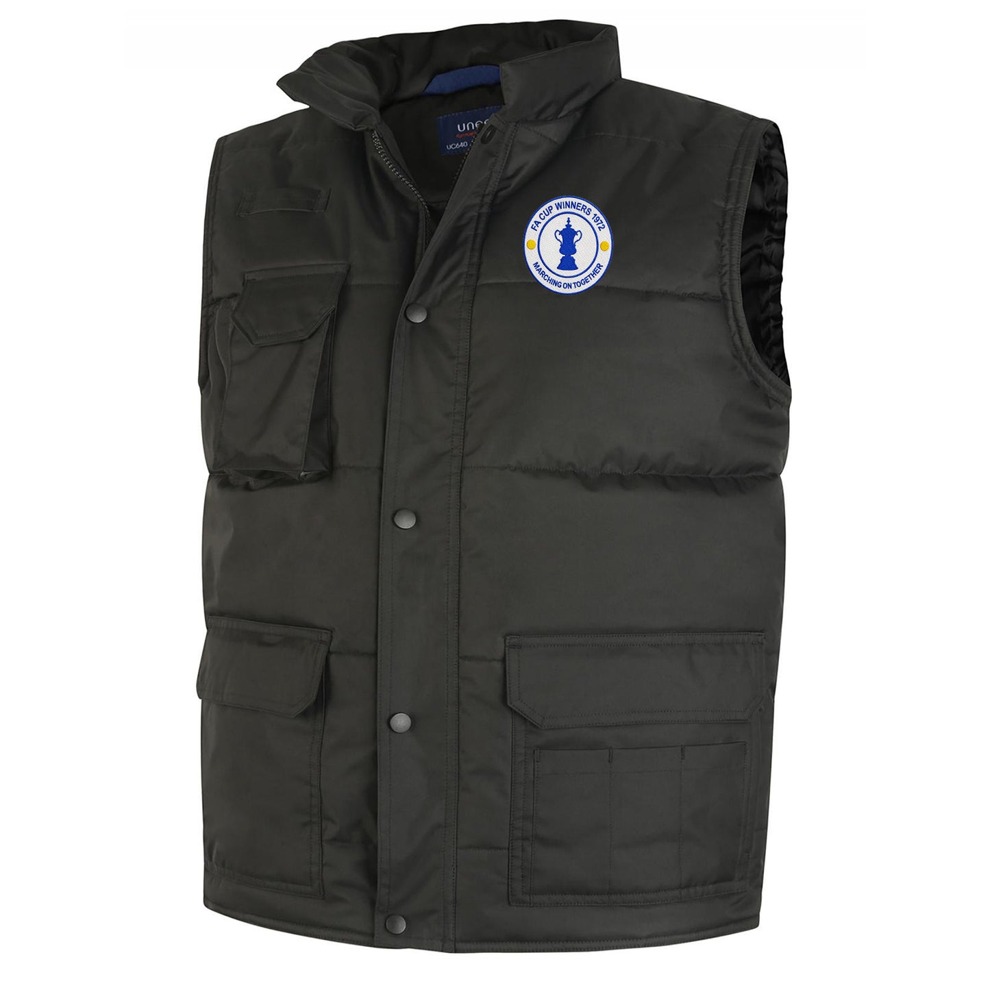 Old School Leeds United Bodywarmer