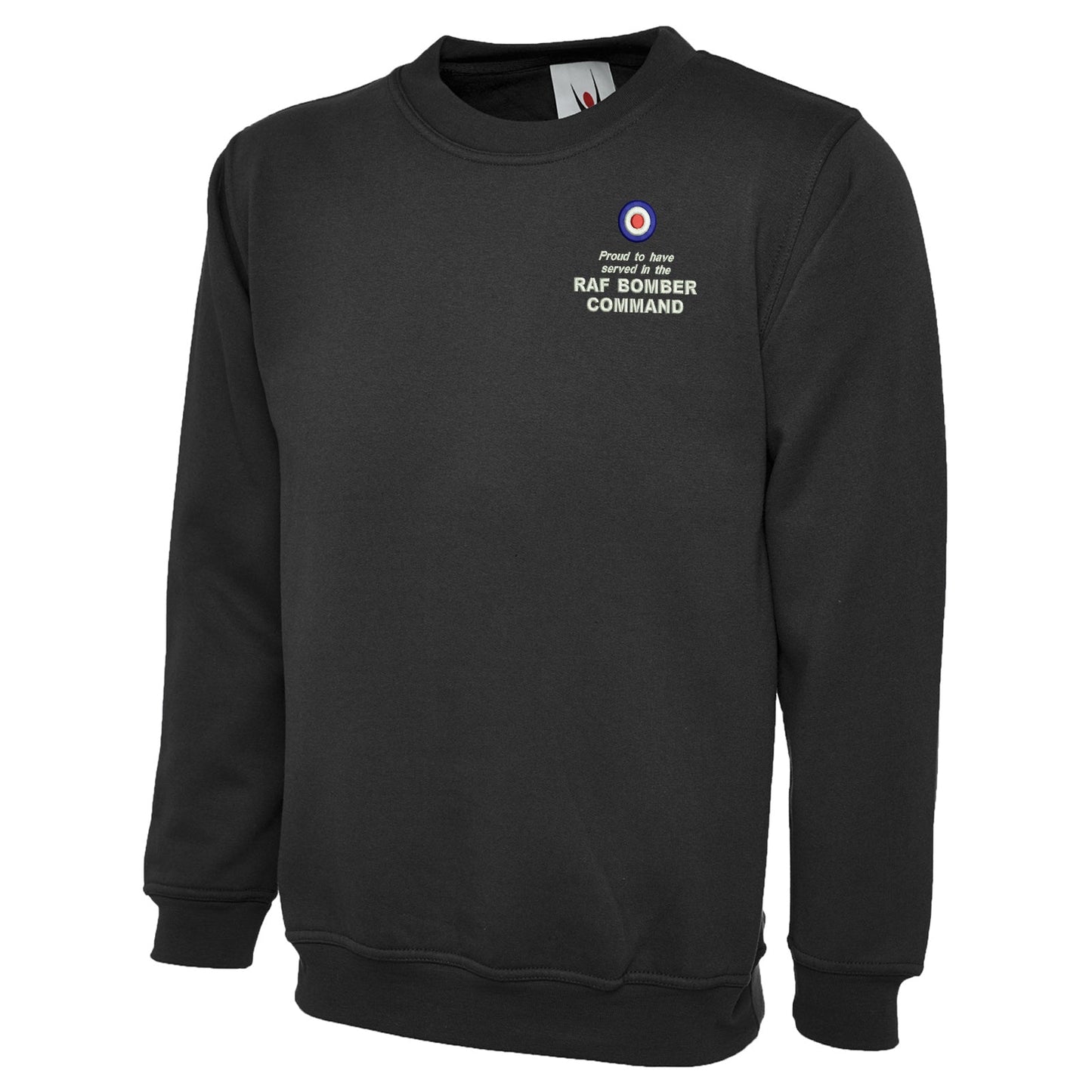 Proud to Have Served in The RAF Bomber Command Embroidered Classic Sweatshirt