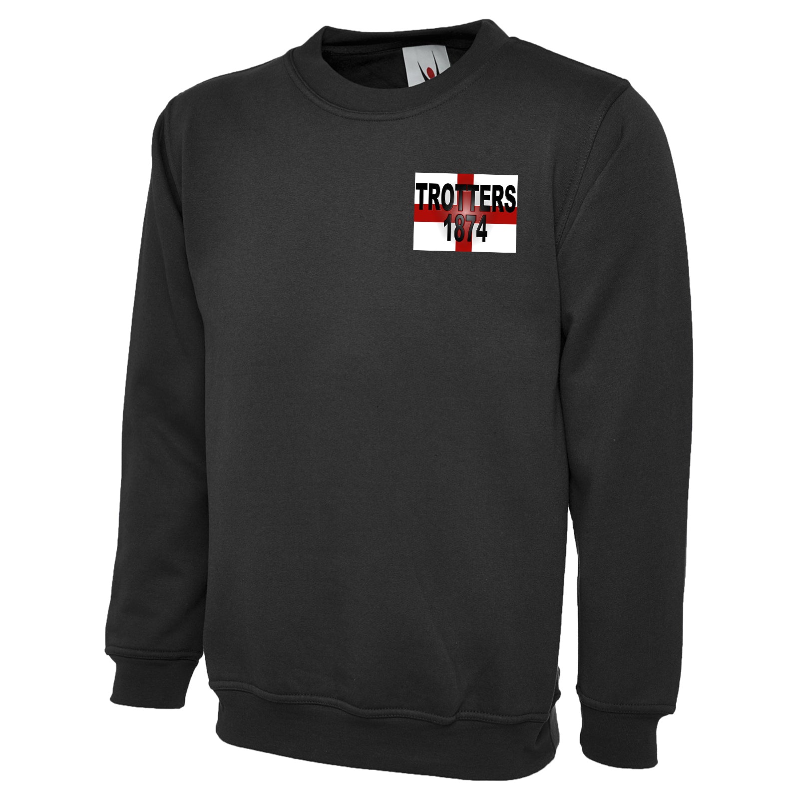Trotters 1874 England Flag Sweatshirt