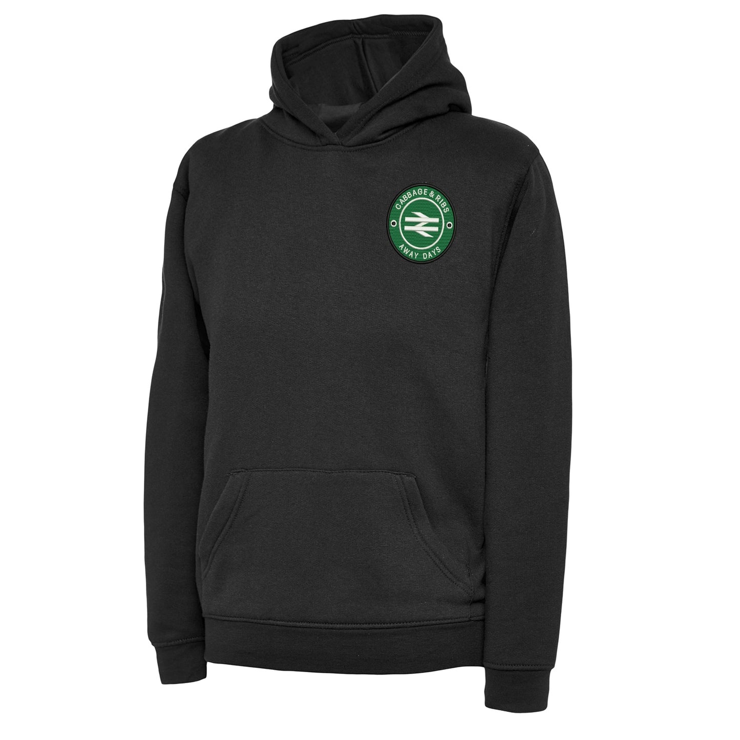 Cabbage & Ribs Away Days Embroidered Children's Hoodie