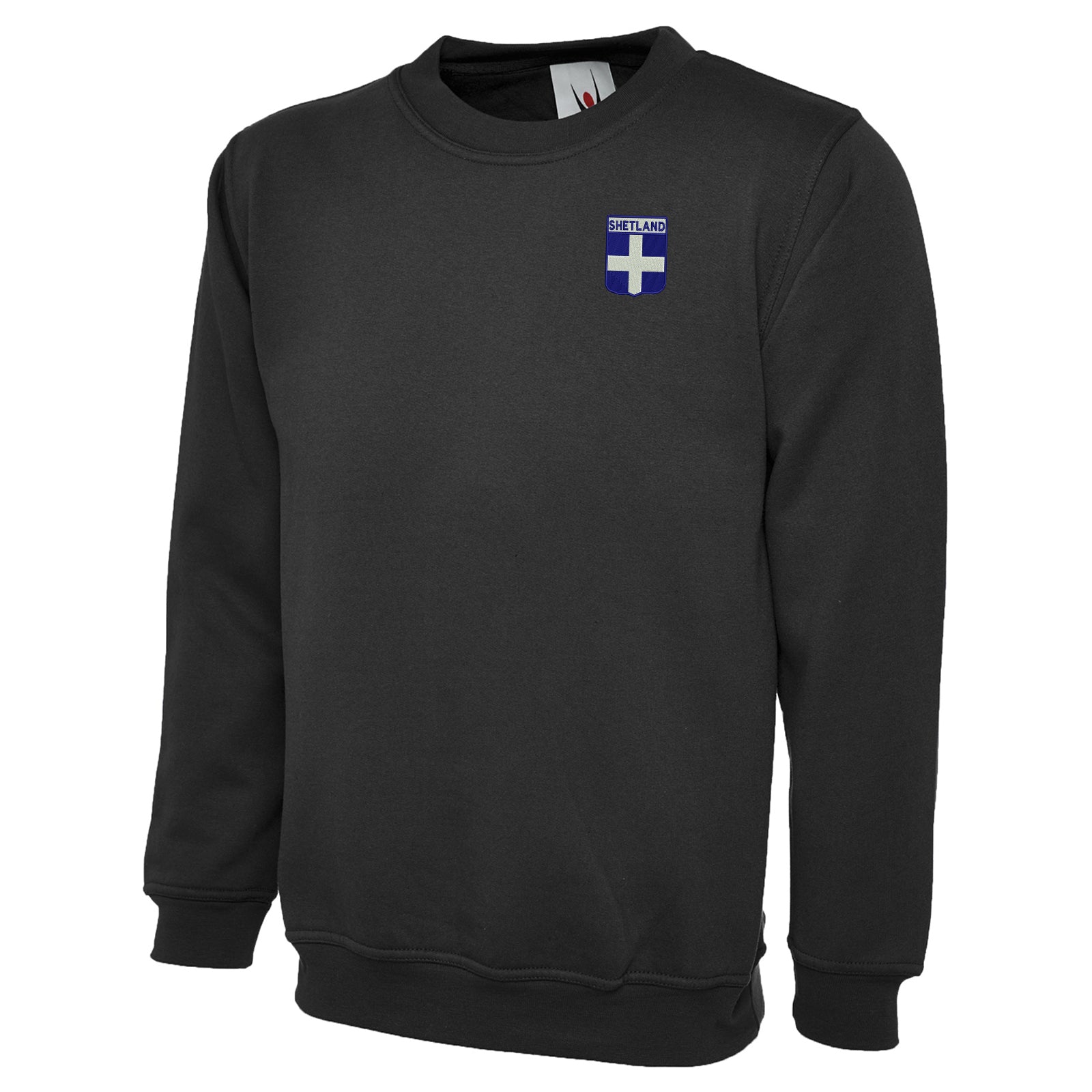 Shetland Flag of Scotland Shield Sweatshirt