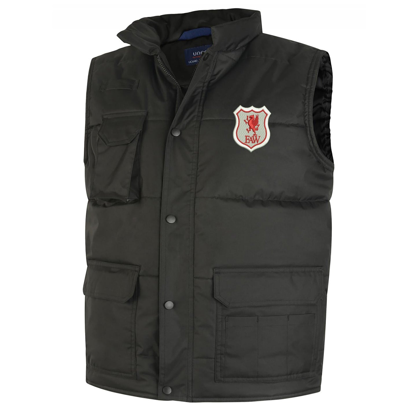 Retro Wales 1926 Embroidered Super Pro Body Warmer