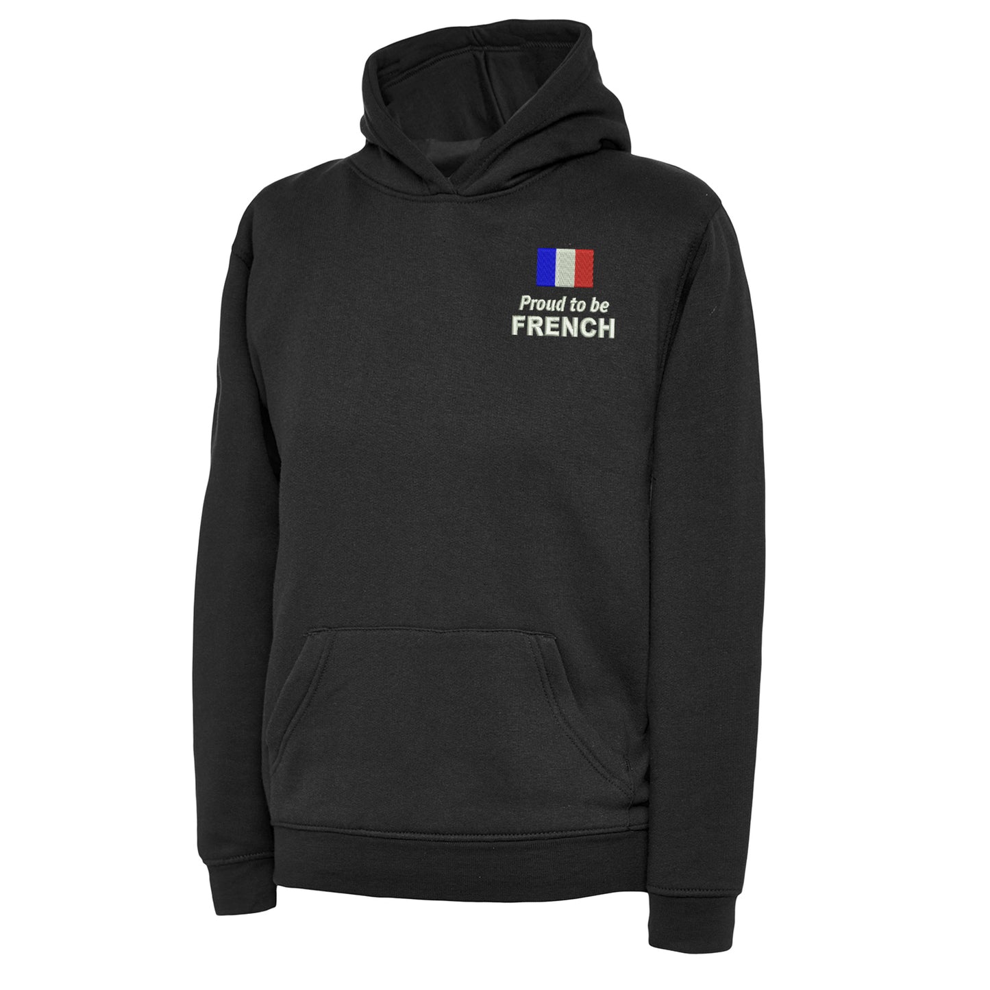 Proud to be French Embroidered Children's Hoodie