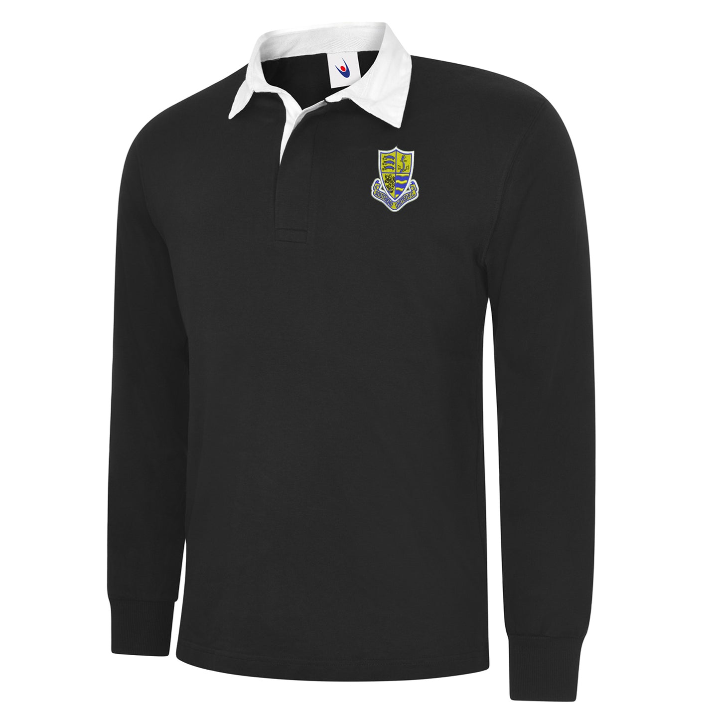 Retro Southend 1982 Embroidered Long Sleeve Rugby Shirt
