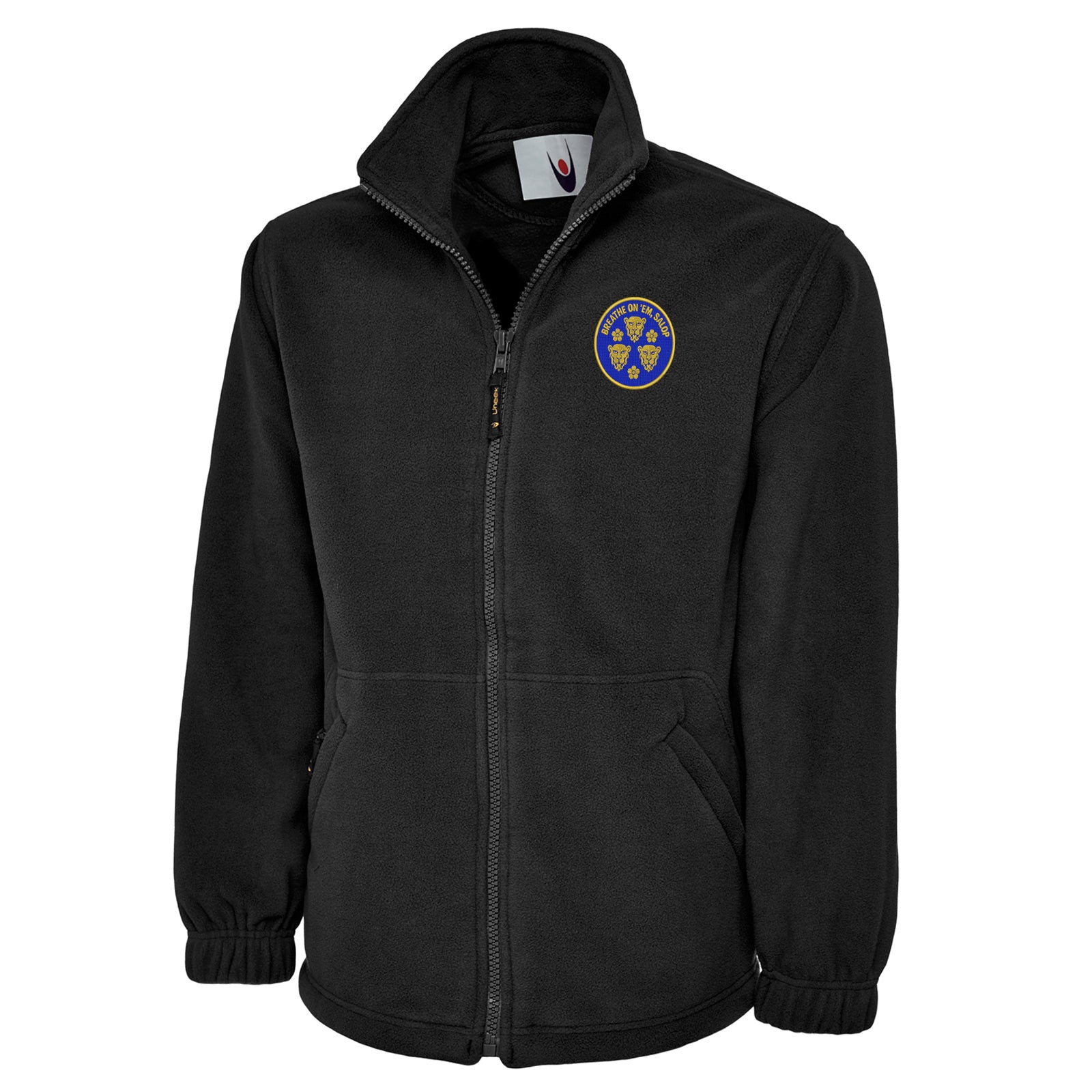 Shrewsbury Town Breathe on em Salop Fleece Jacket