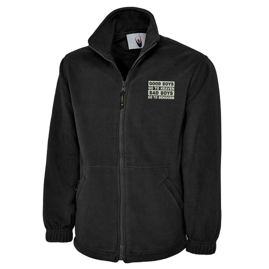 Good Boys Go To Heaven Fleece Jacket