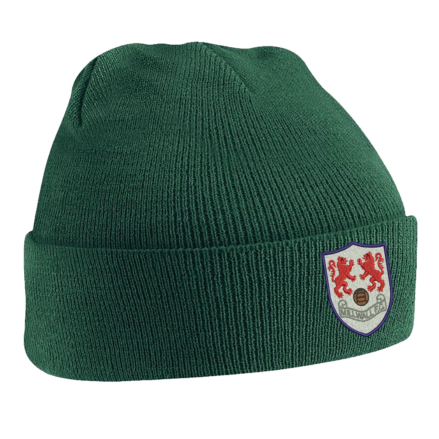Retro Millwall 1956 Embroidered Beanie Hat