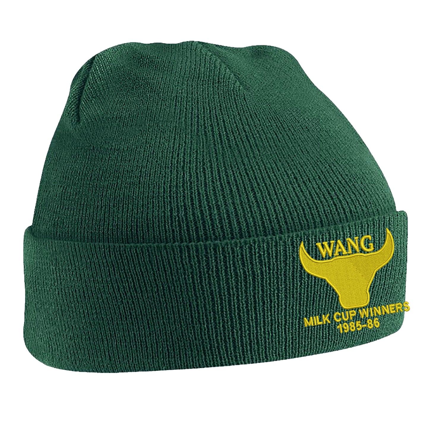 Retro Oxford Milk Cup Winners 1985-86 Embroidered Beanie Hat