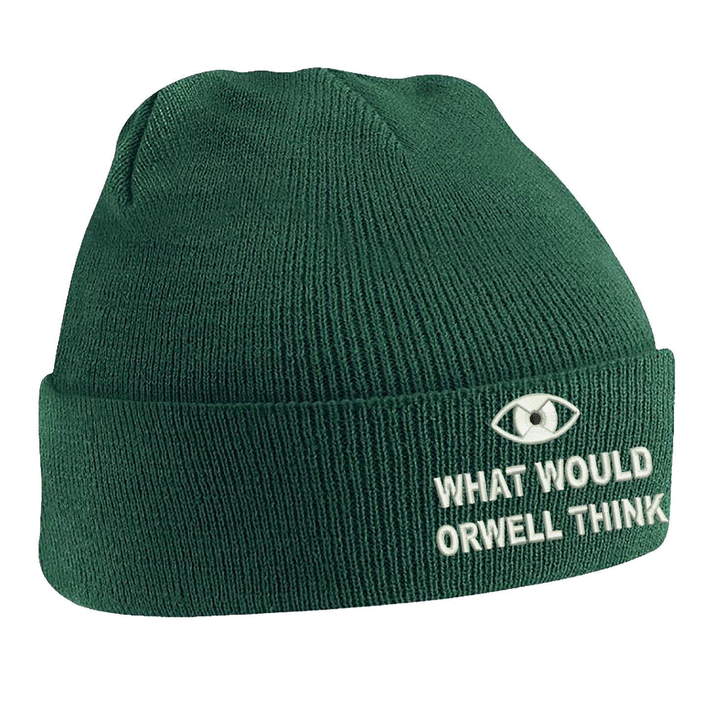 What Would Orwell Think Elon Musk Beanie Hat