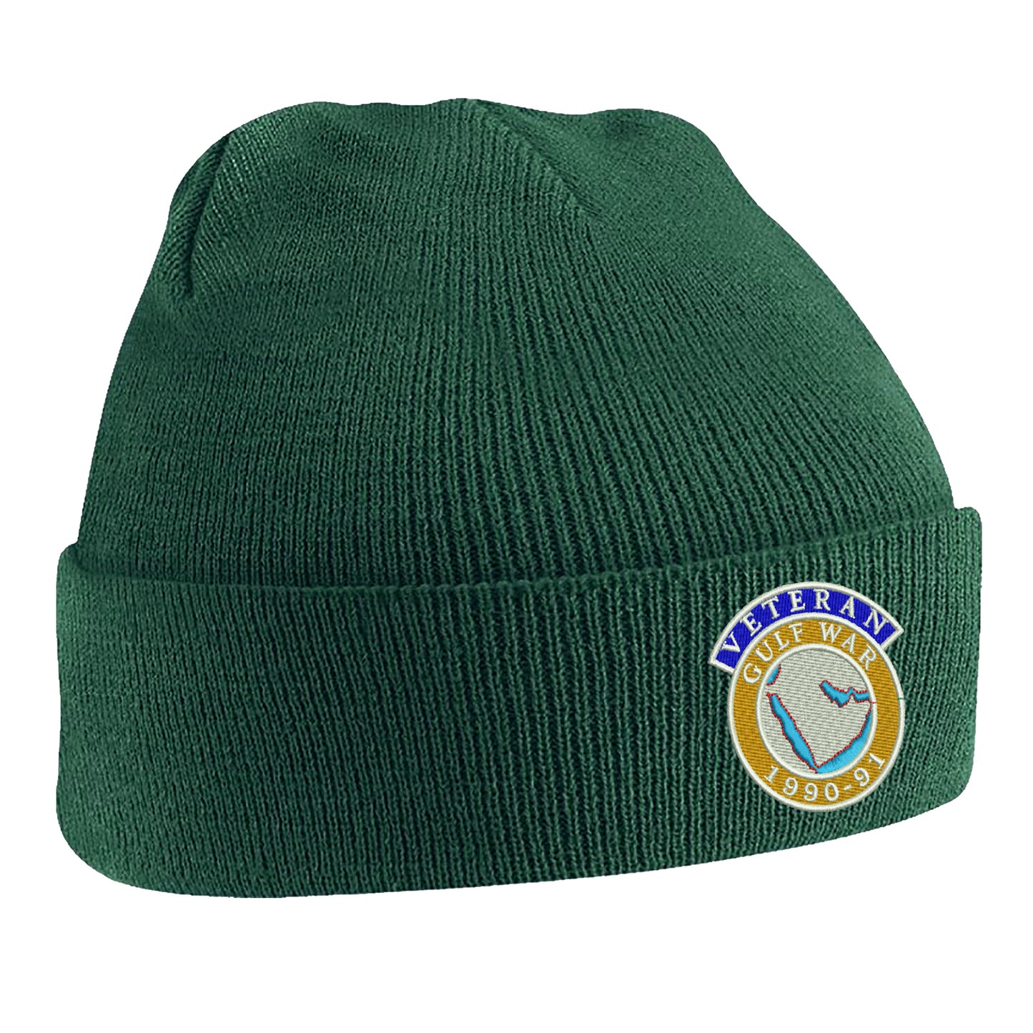 Gulf War Veteran 1990-91 Beanie Hat