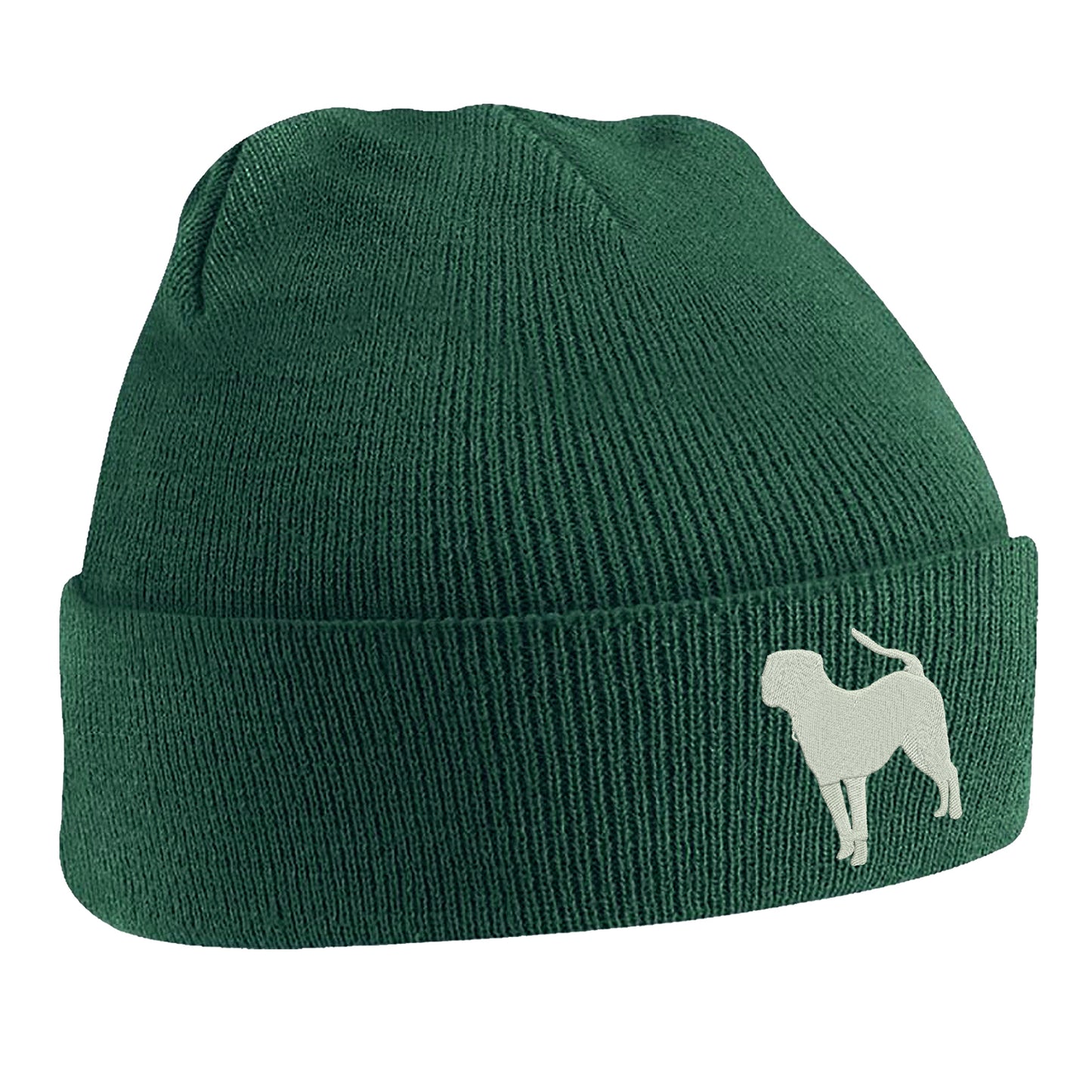 Pit Bull Embroidered Beanie Hat