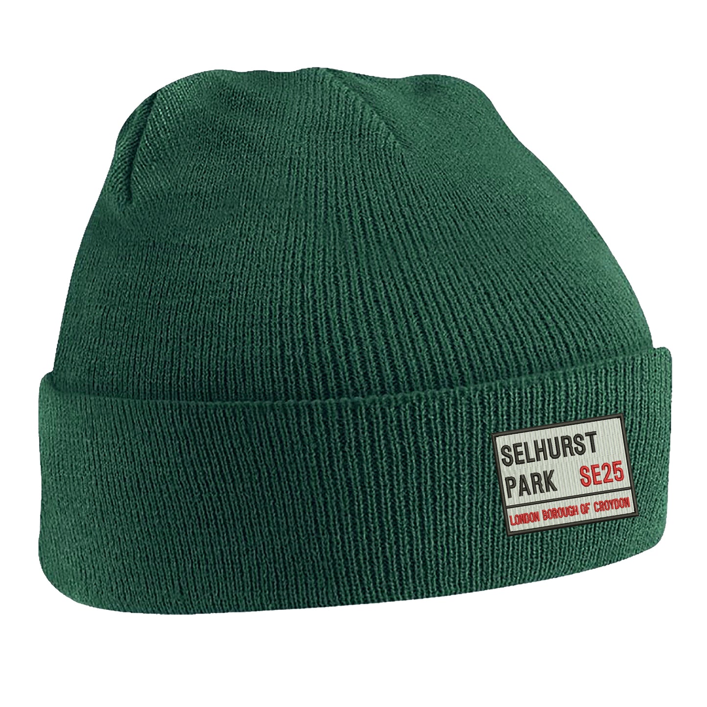 Selhurst Park SE25 Embroidered Beanie Hat