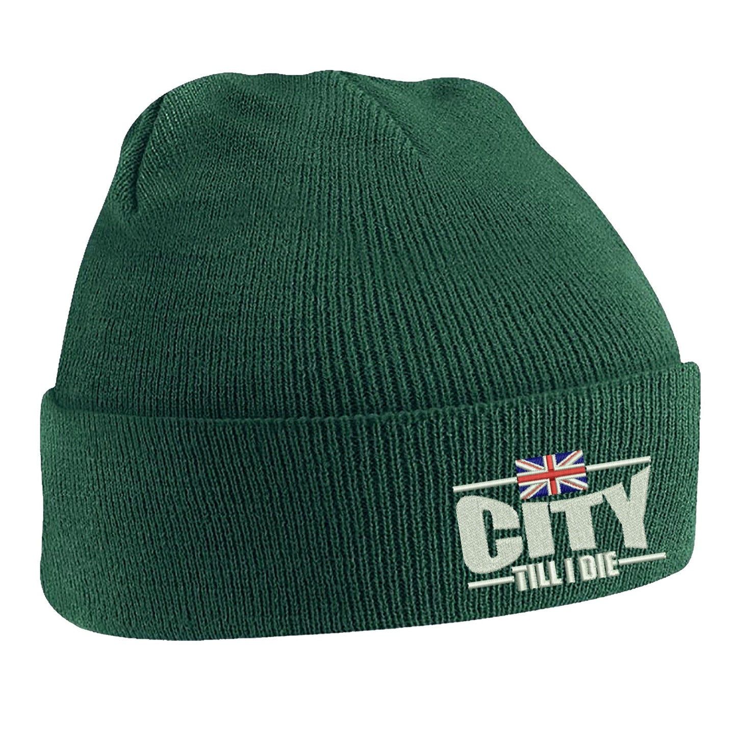 City Till I Die Union Jack Beanie Hat