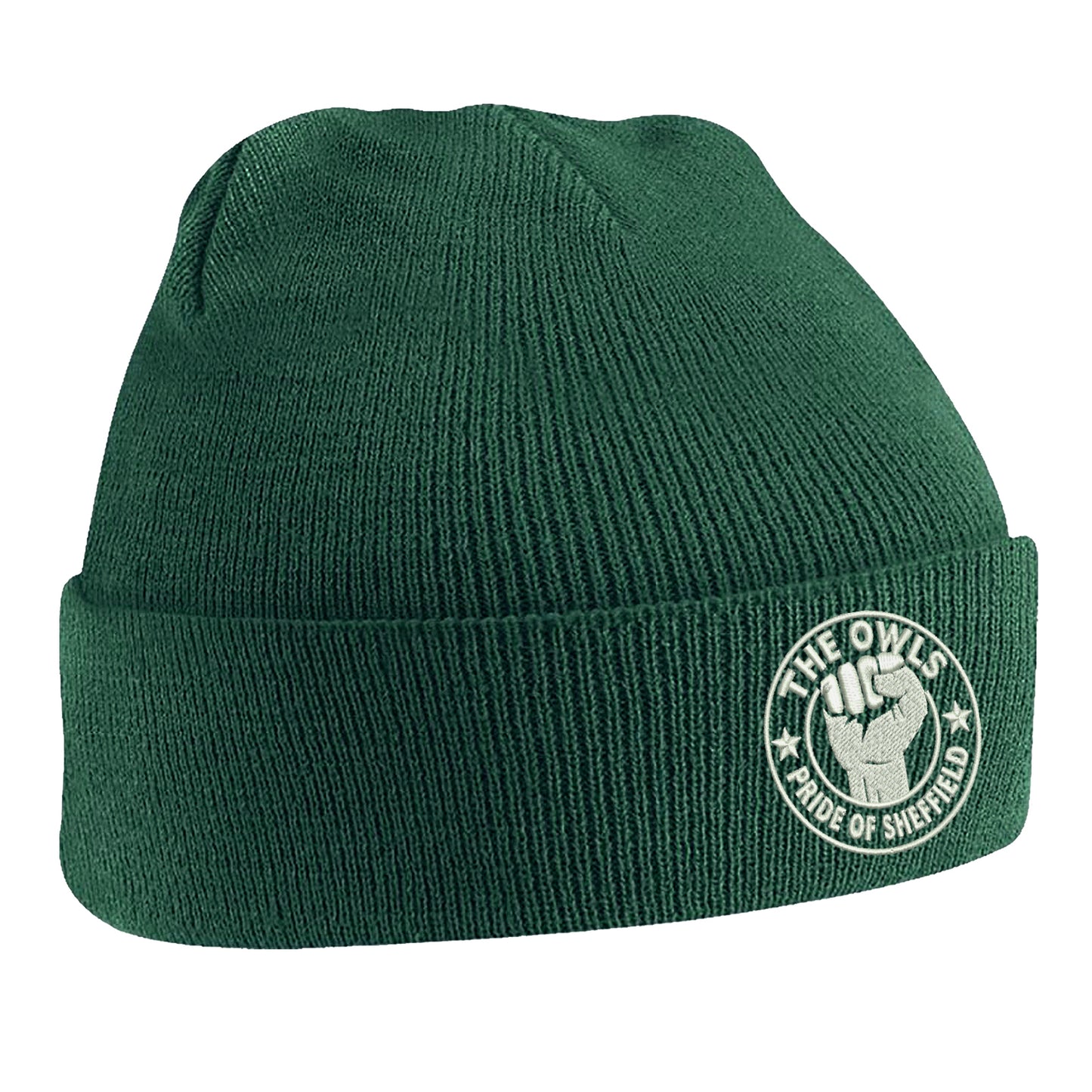 The Owls Pride of Sheffield Embroidered Beanie Hat