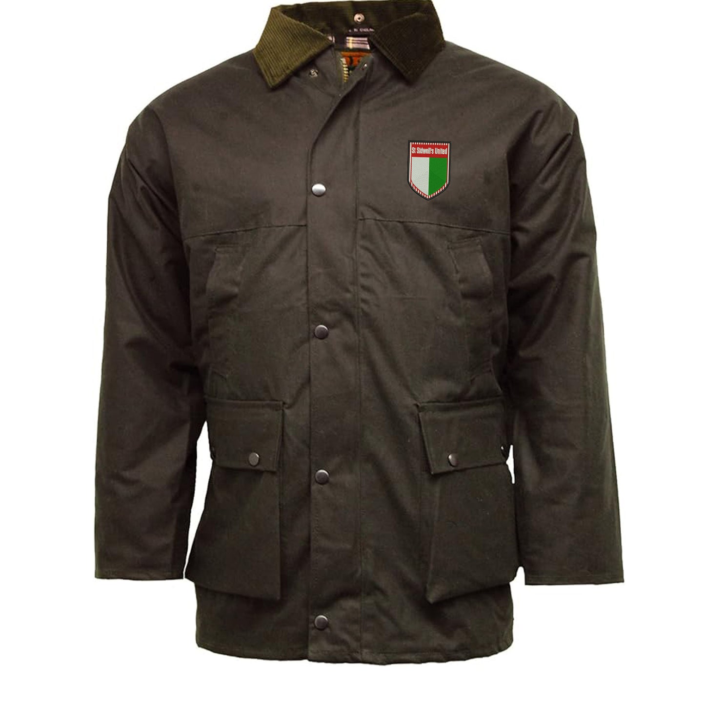 Retro St Sidwells United Padded Wax Jacket