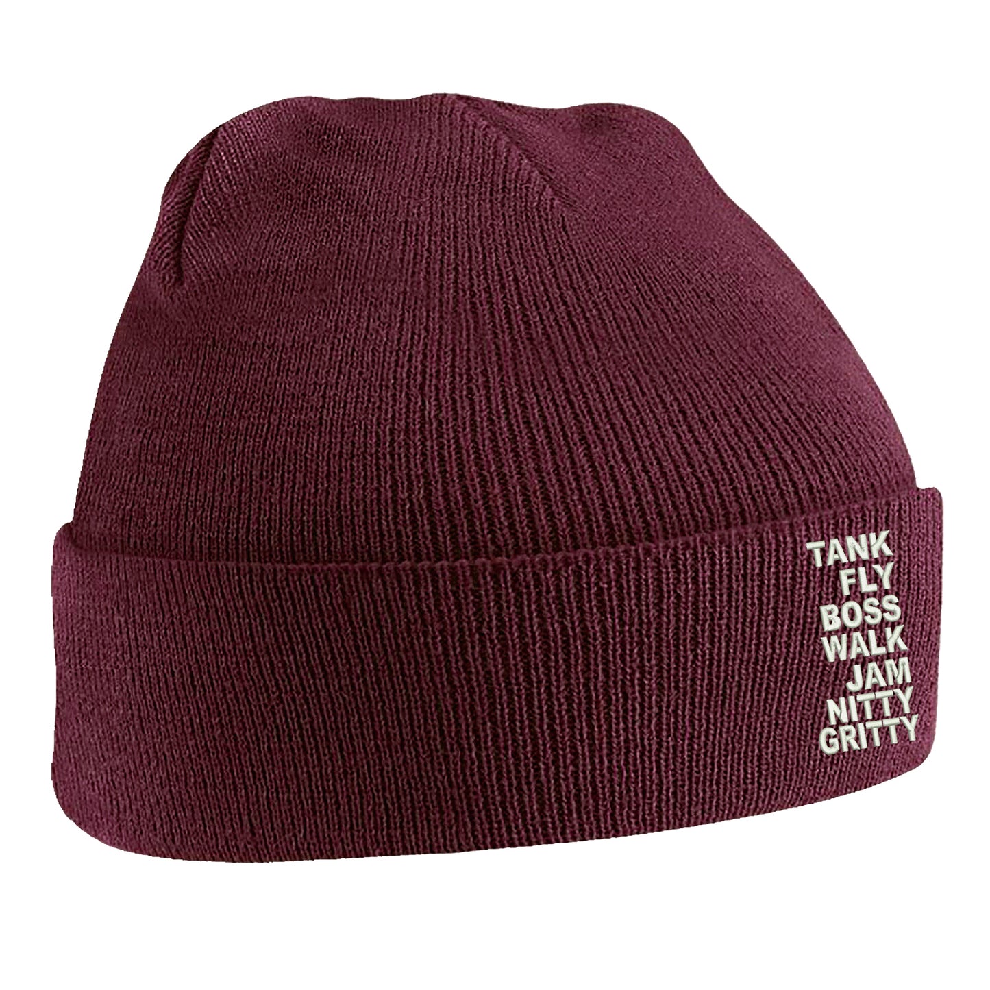 Tank Fly Boss Walk Jam Nitty Gritty Beanie Hat