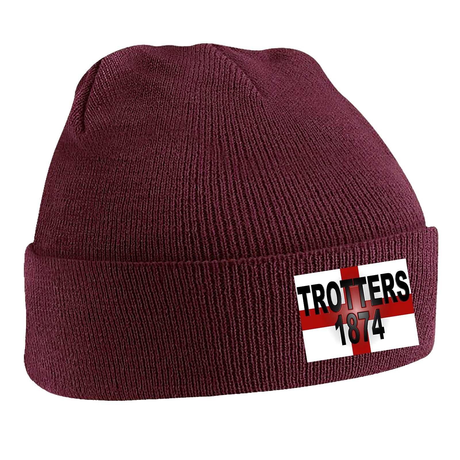 Trotters 1874 England Flag Beanie Hat