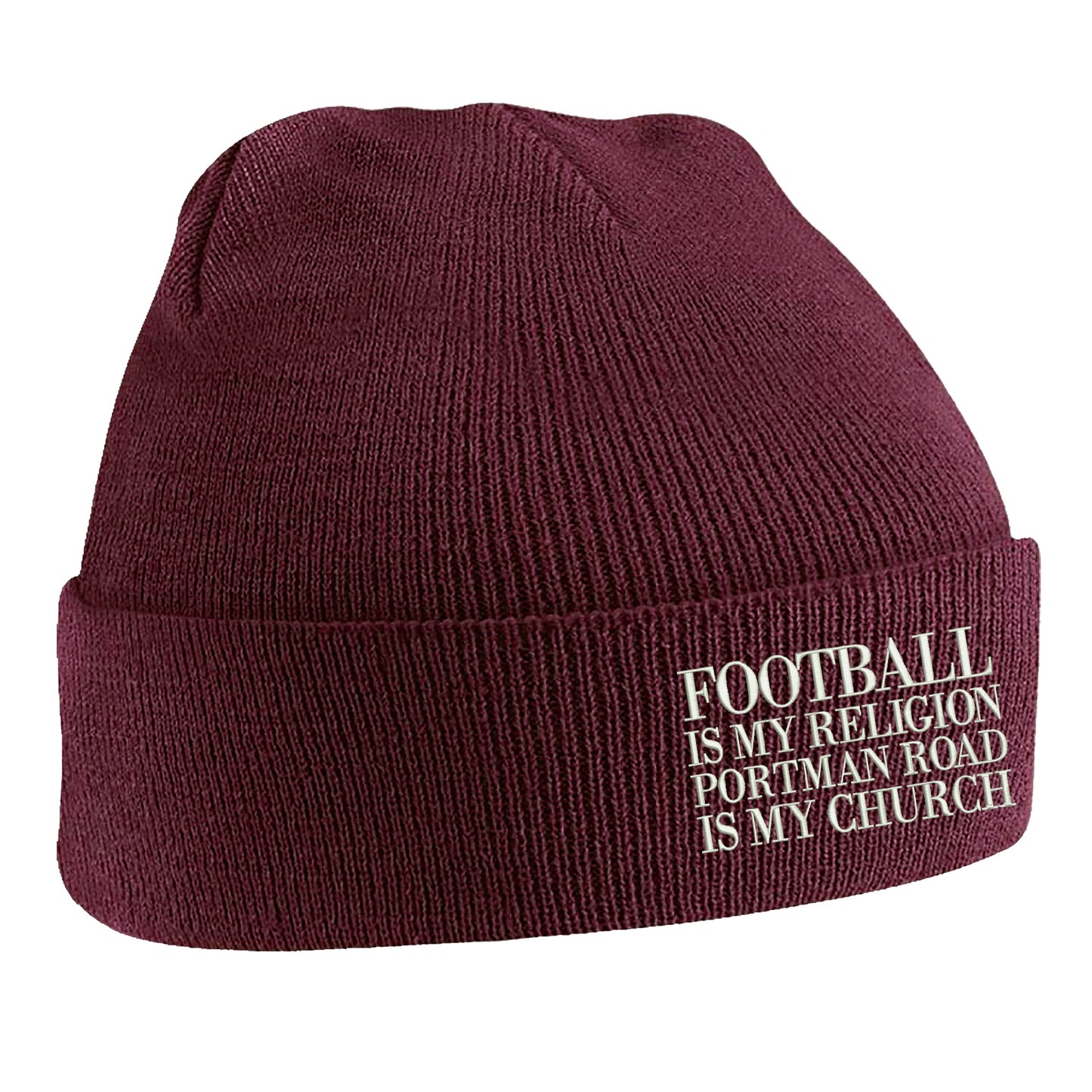 Ipswich Town Portman Road Beanie Hat