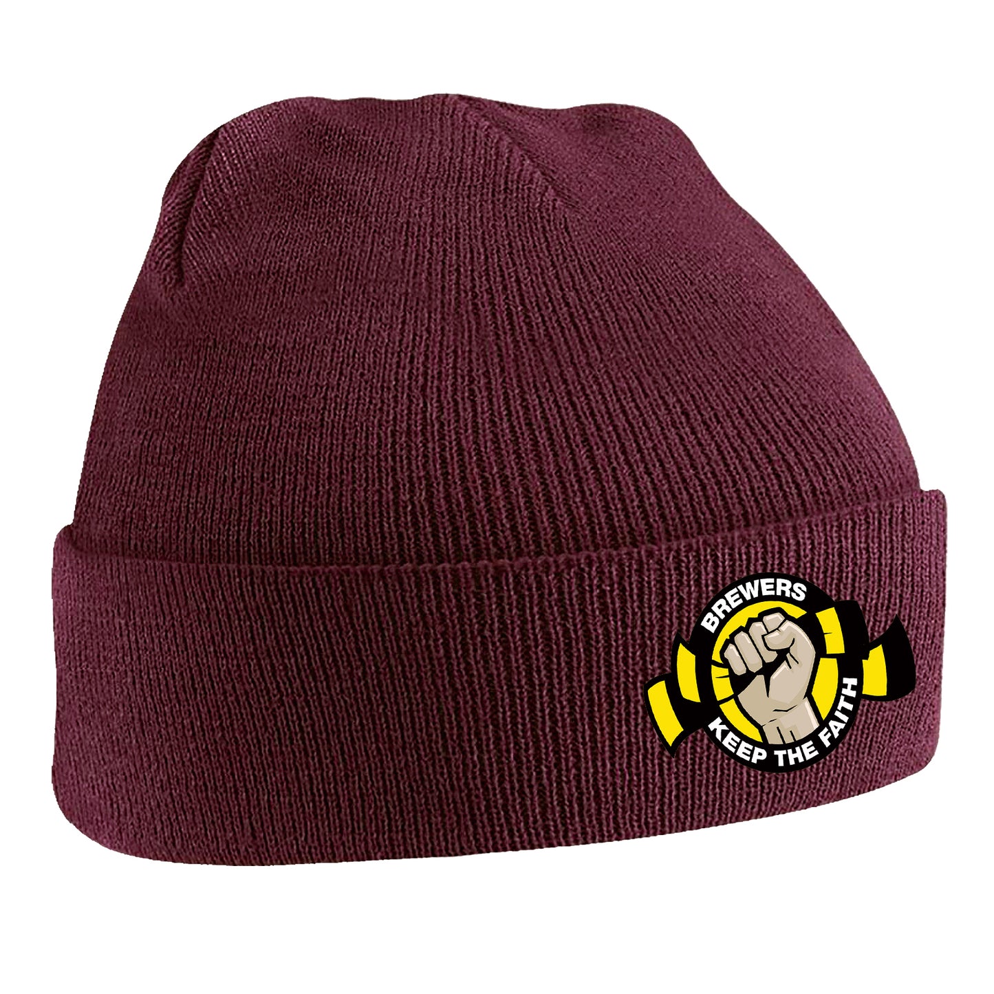Milwaukee Brewers Embroidered Beanie Hat