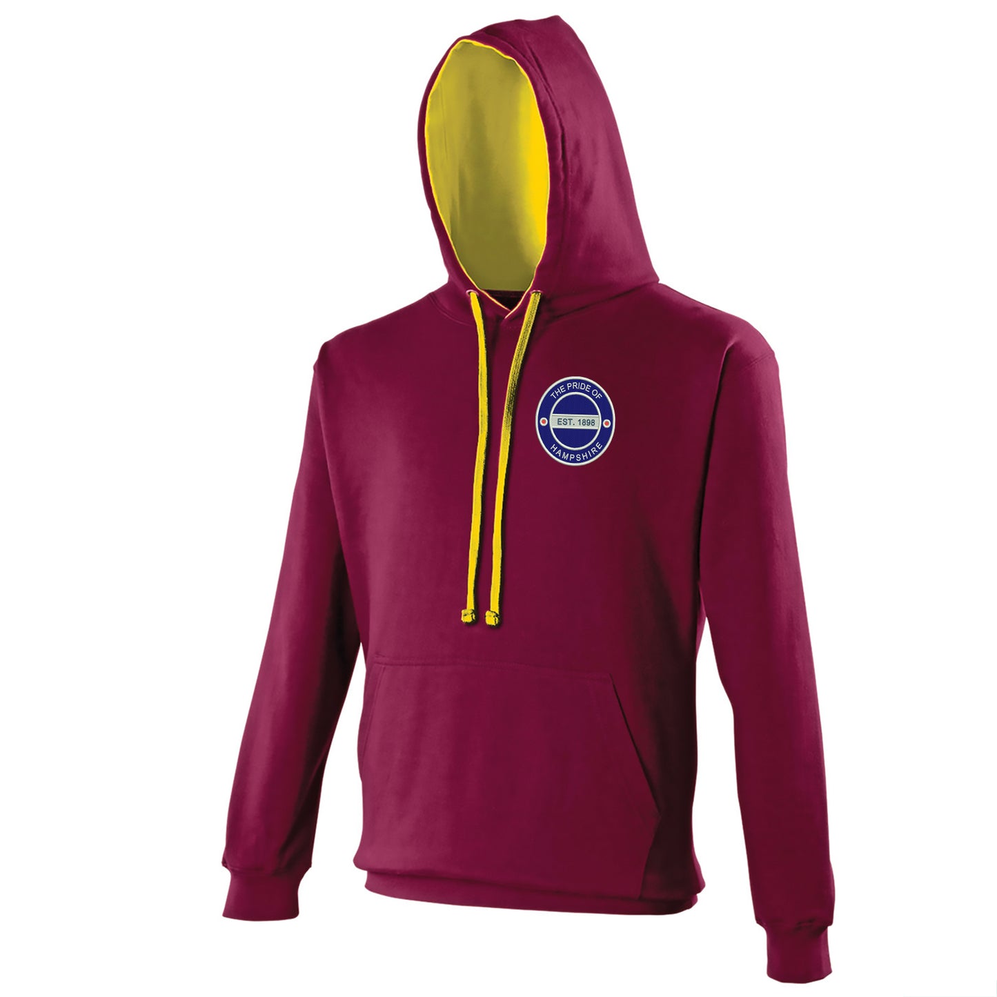 The Pride of Hampshire Est 1898 Contrast Hoodie