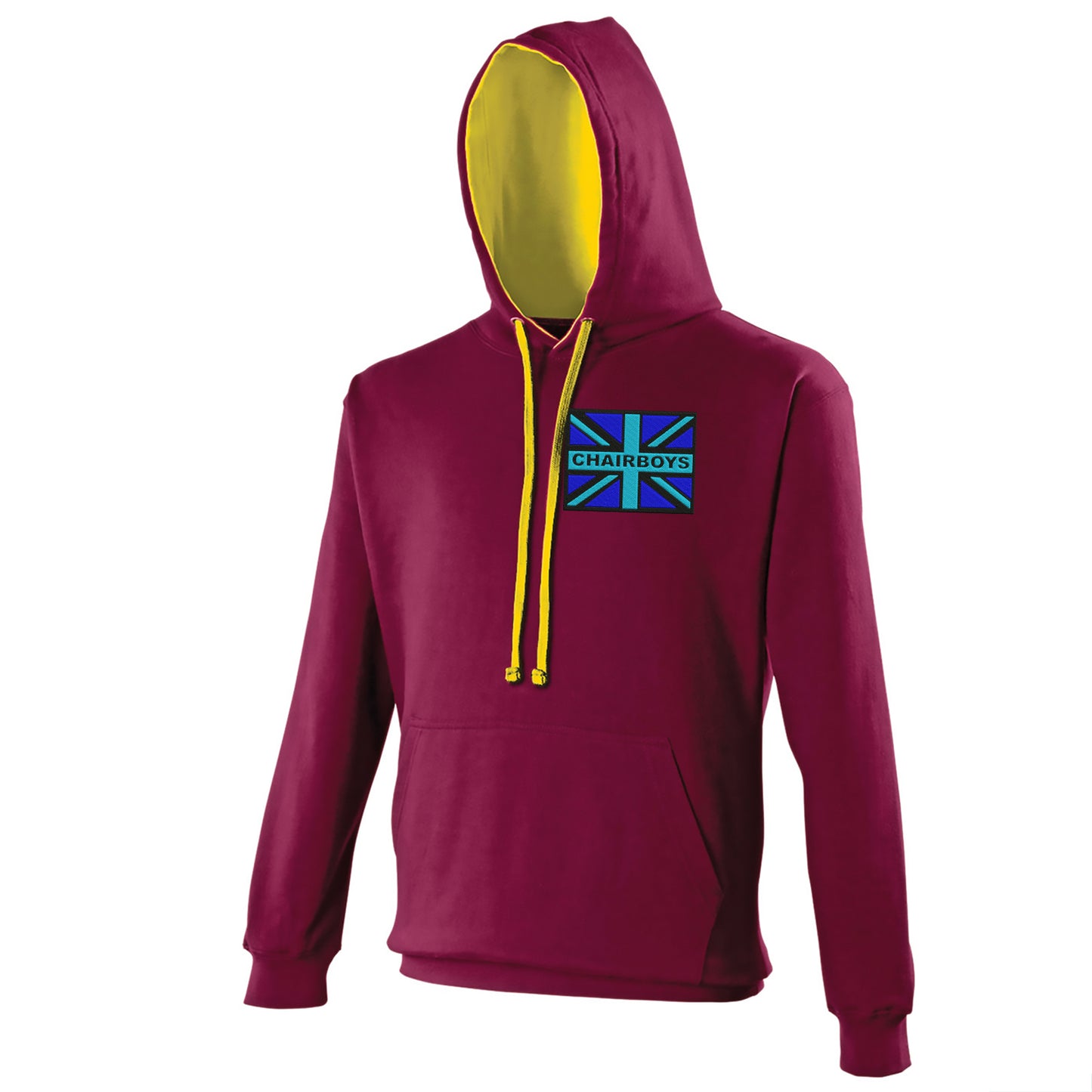 Chairboys Coloured Union Jack Hoodie