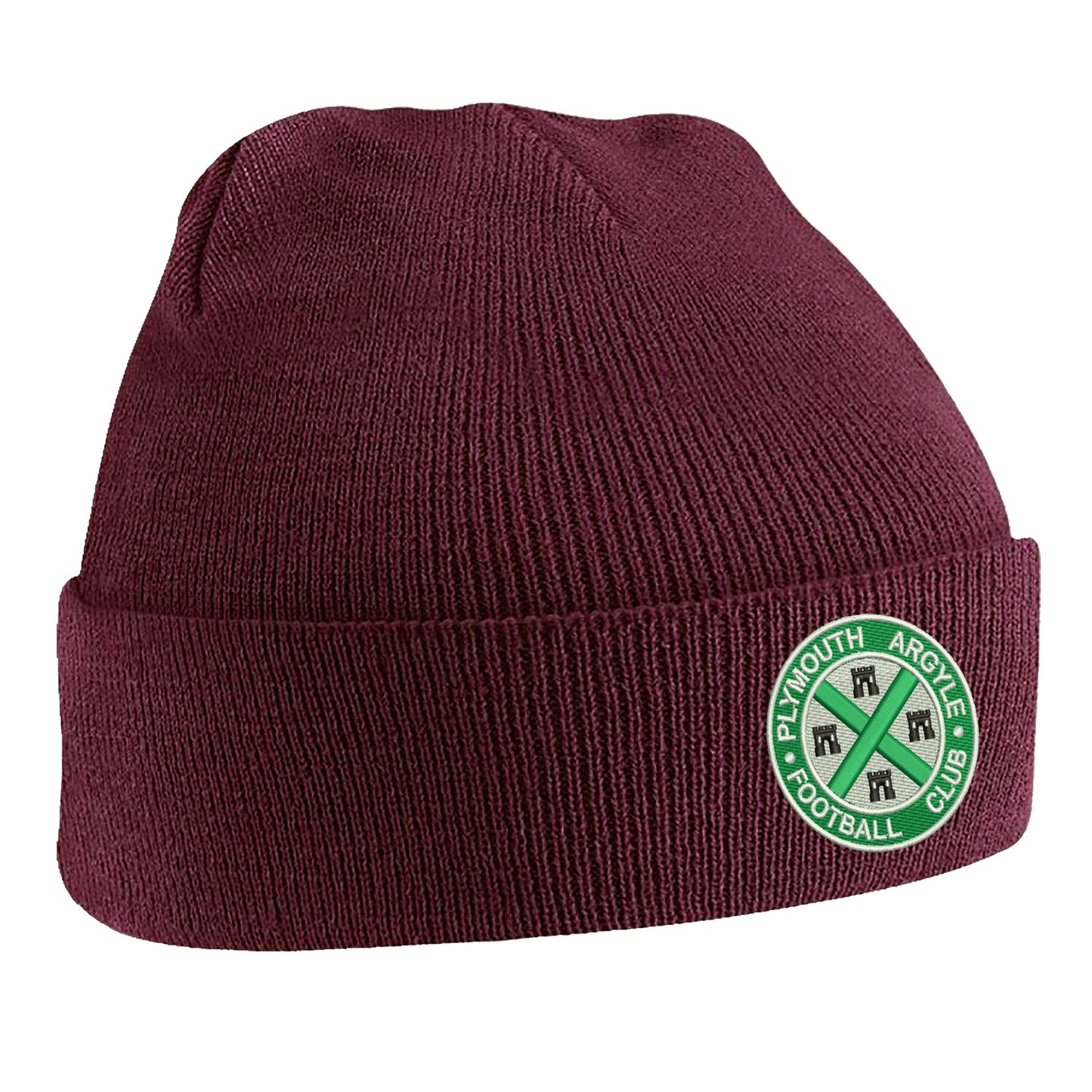 Retro Plymouth 1911 Embroidered Beanie Hat