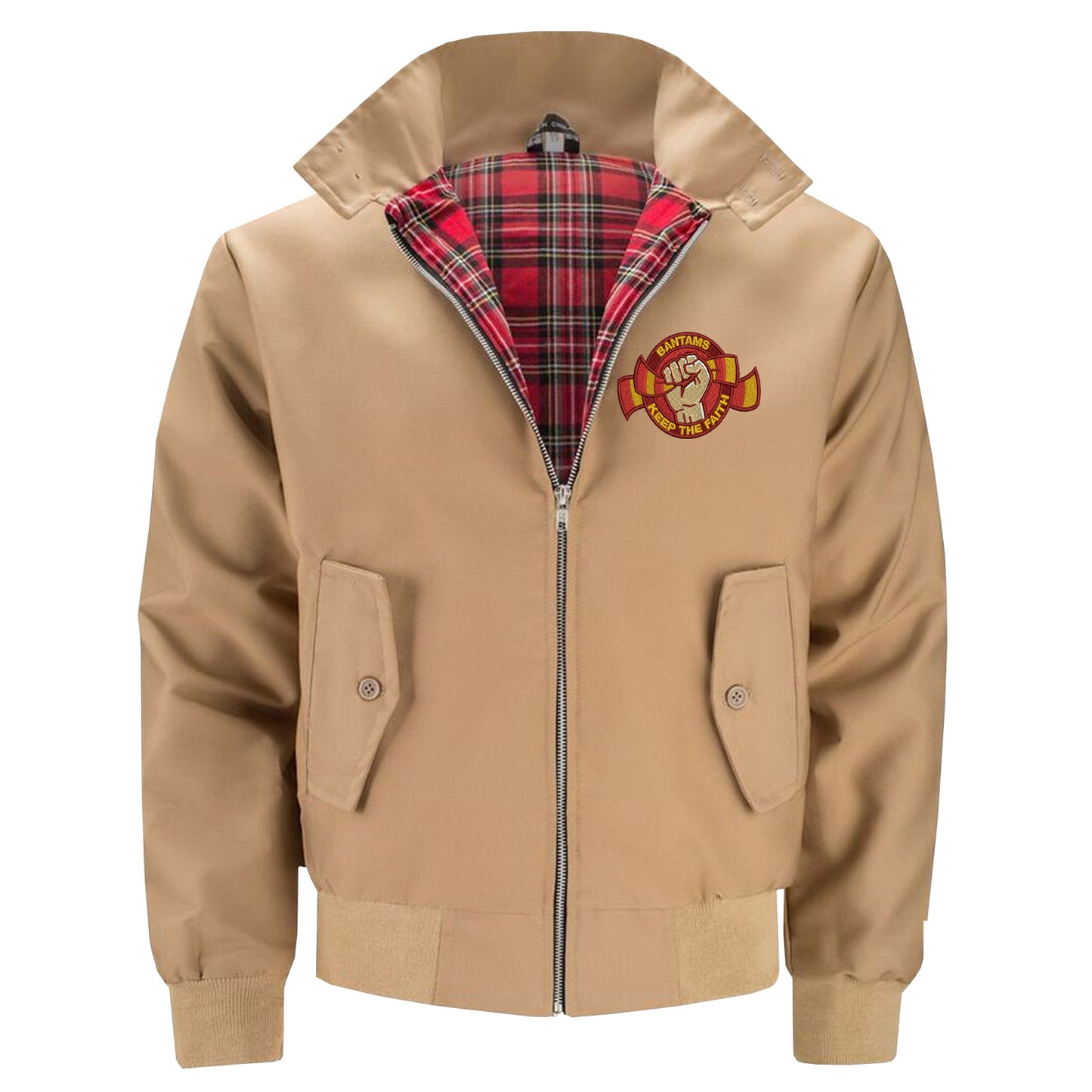 Bradford City Football Jacket Mens