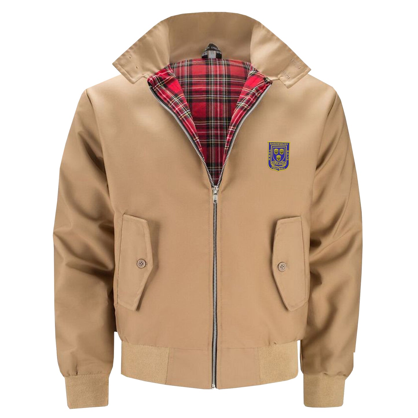 Shrewsbury 1970 Embroidered Harrington Jacket