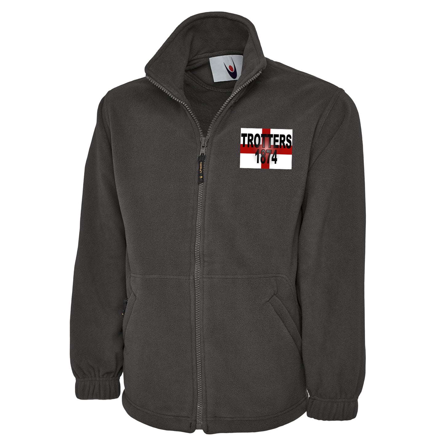 Trotters 1874 England Flag Fleece Jacket