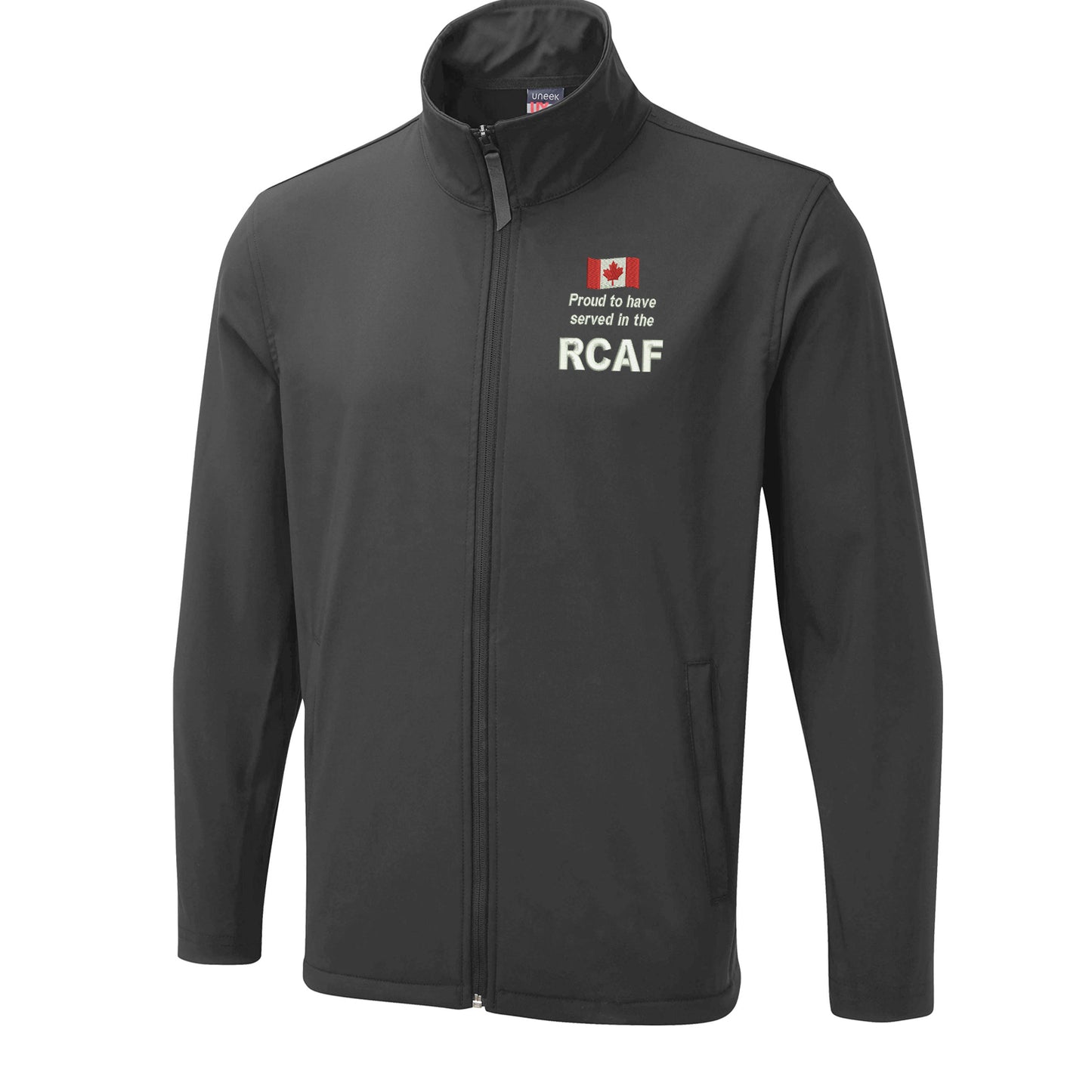 Proud to Have Served in The RCAF Embroidered Lightweight Soft Shell Jacket