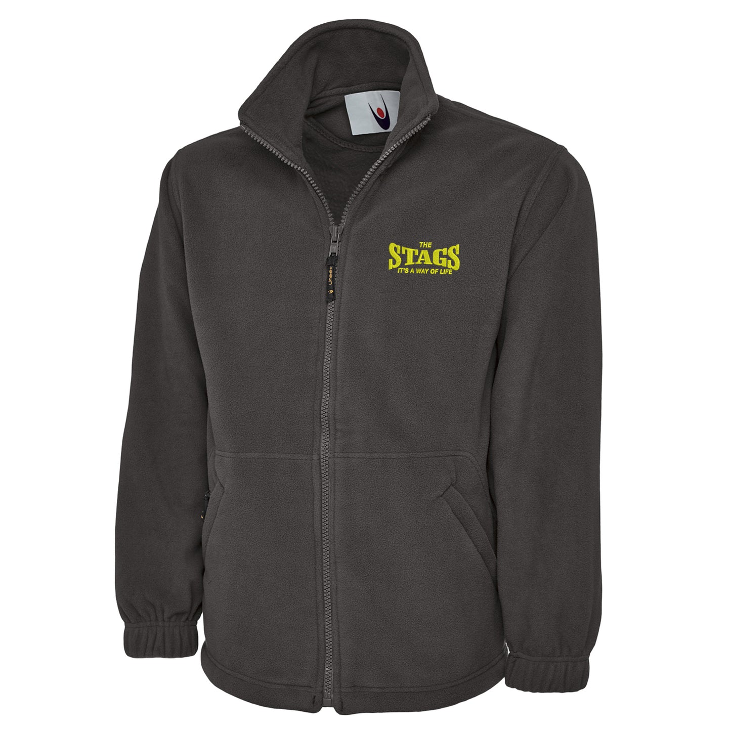 The Stags It's a Way of Life Embroidered Premium Fleece Jacket