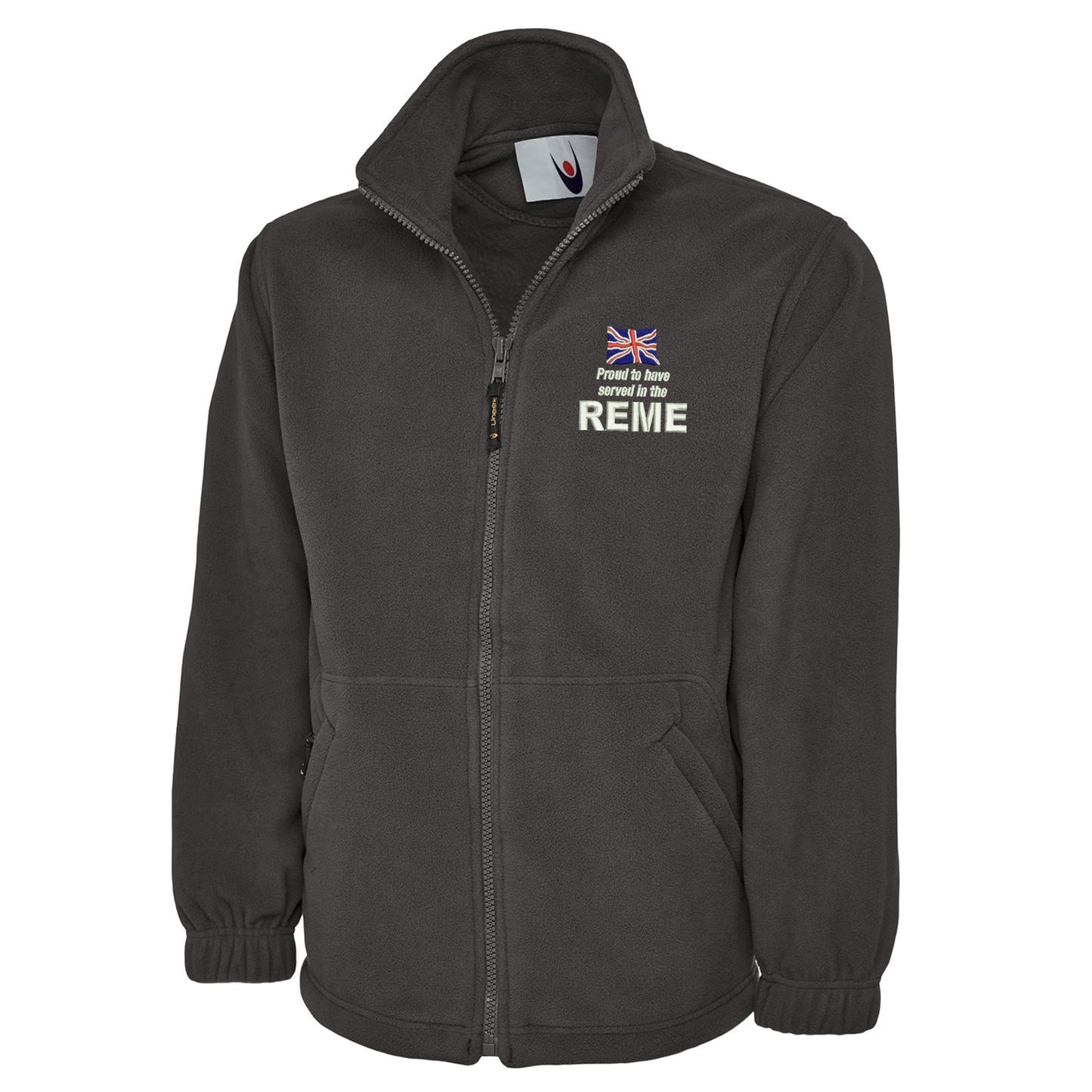 Proud to Have Served in The REME Embroidered Premium Fleece