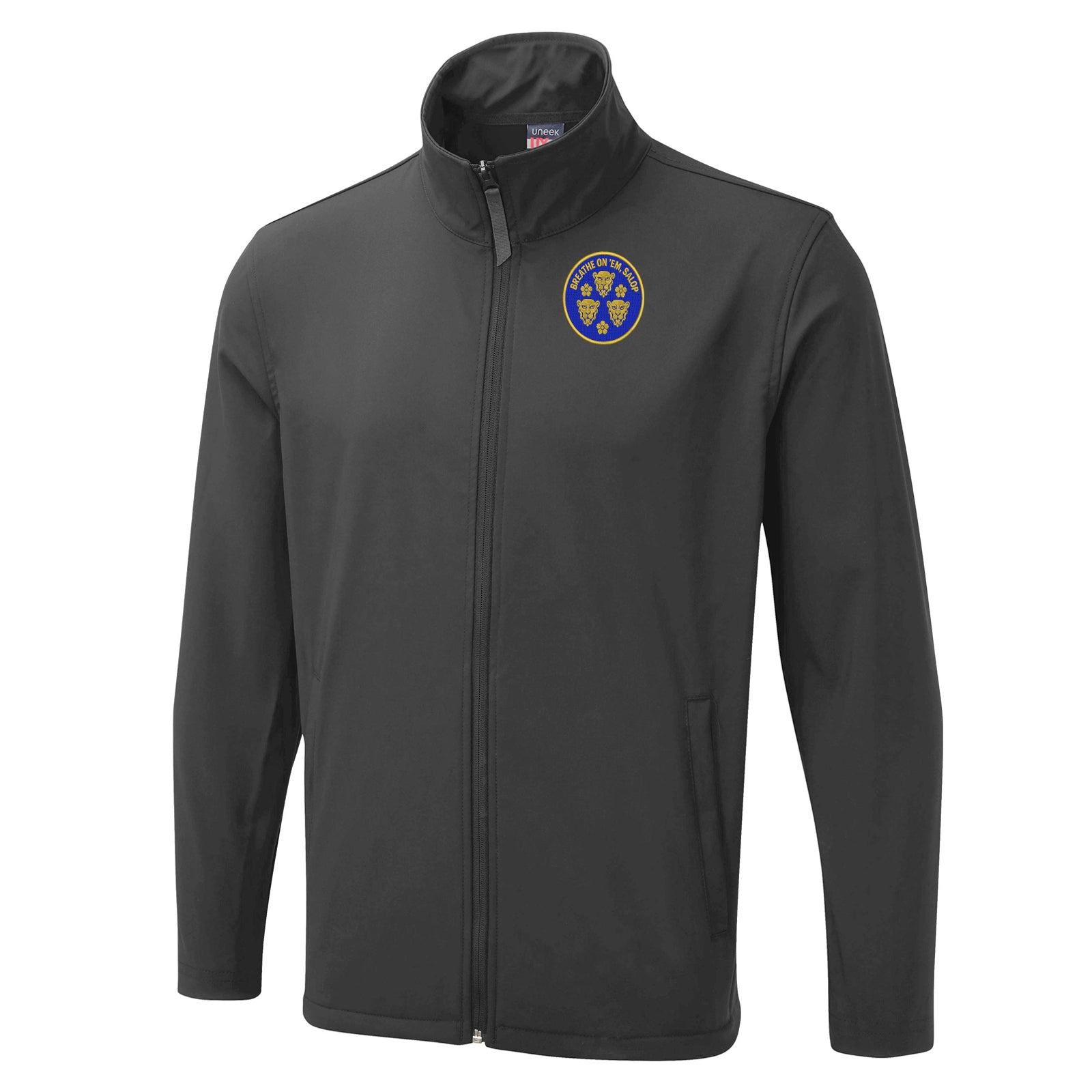 Shrewsbury Town Breathe on em Salop Bomber Jacket