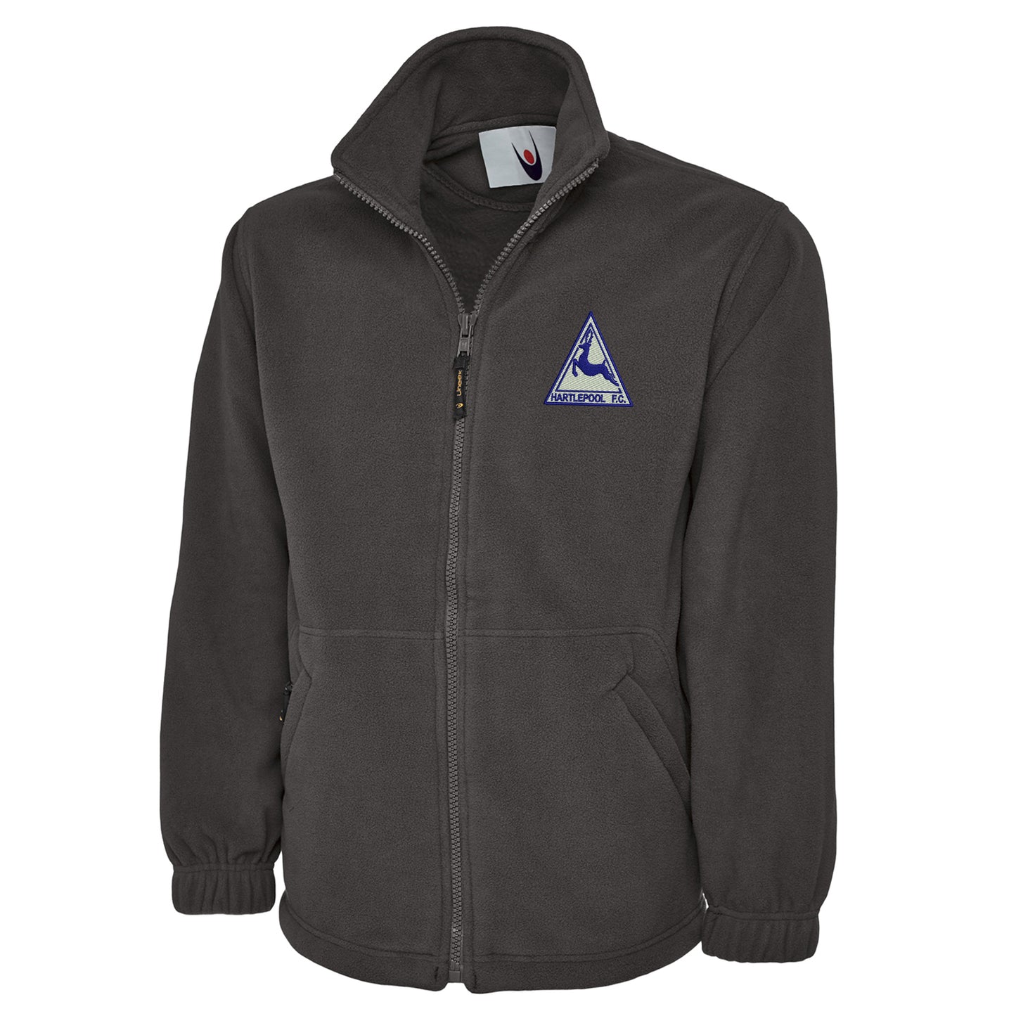 Retro Hartlepool Embroidered Premium Fleece