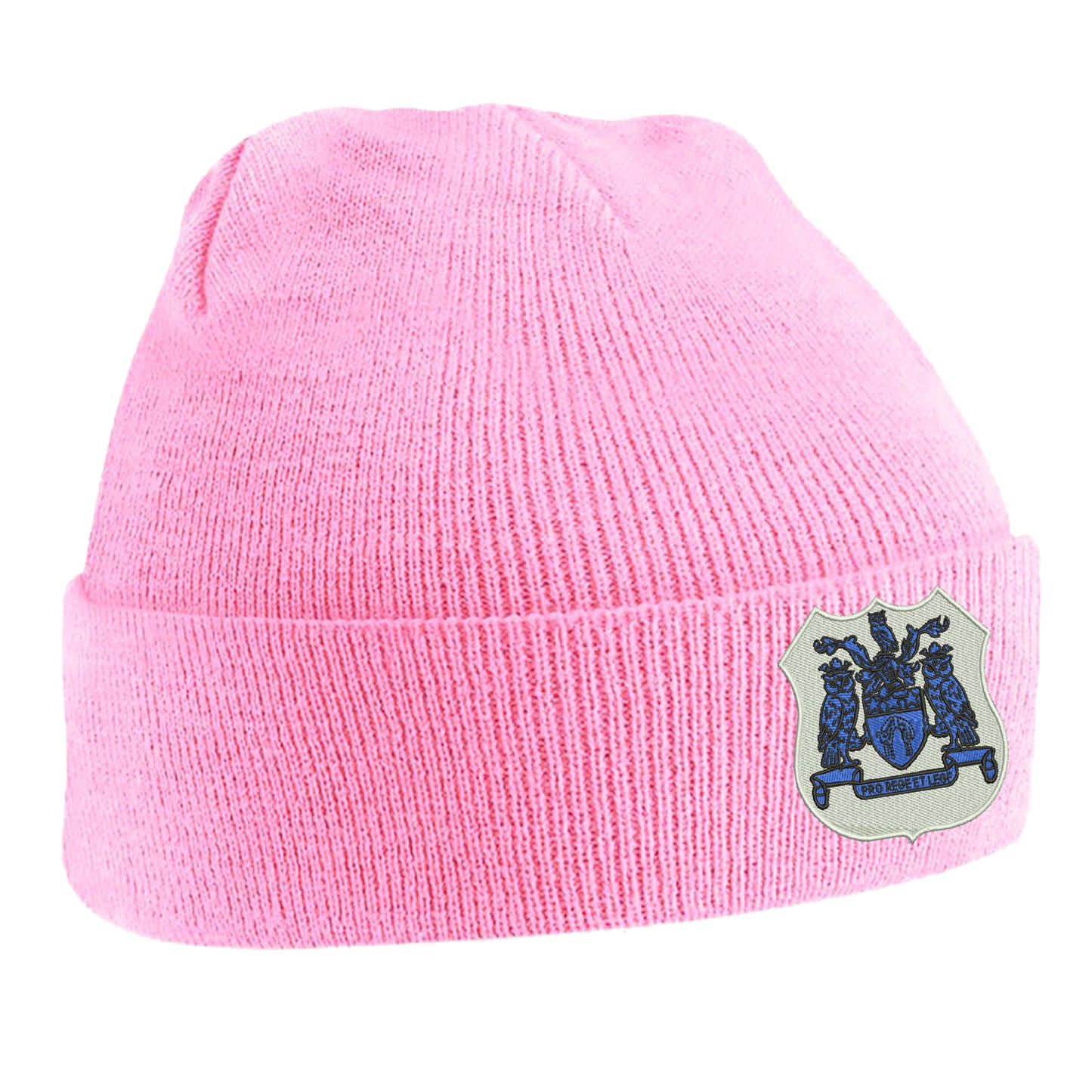 Retro Leeds 1950s Embroidered Beanie Hat