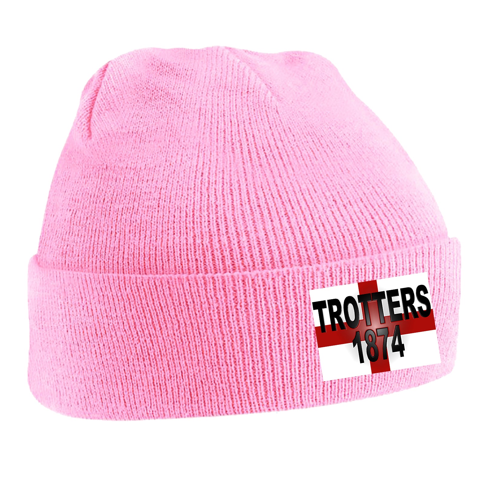 Trotters 1874 England Flag Beanie Hat