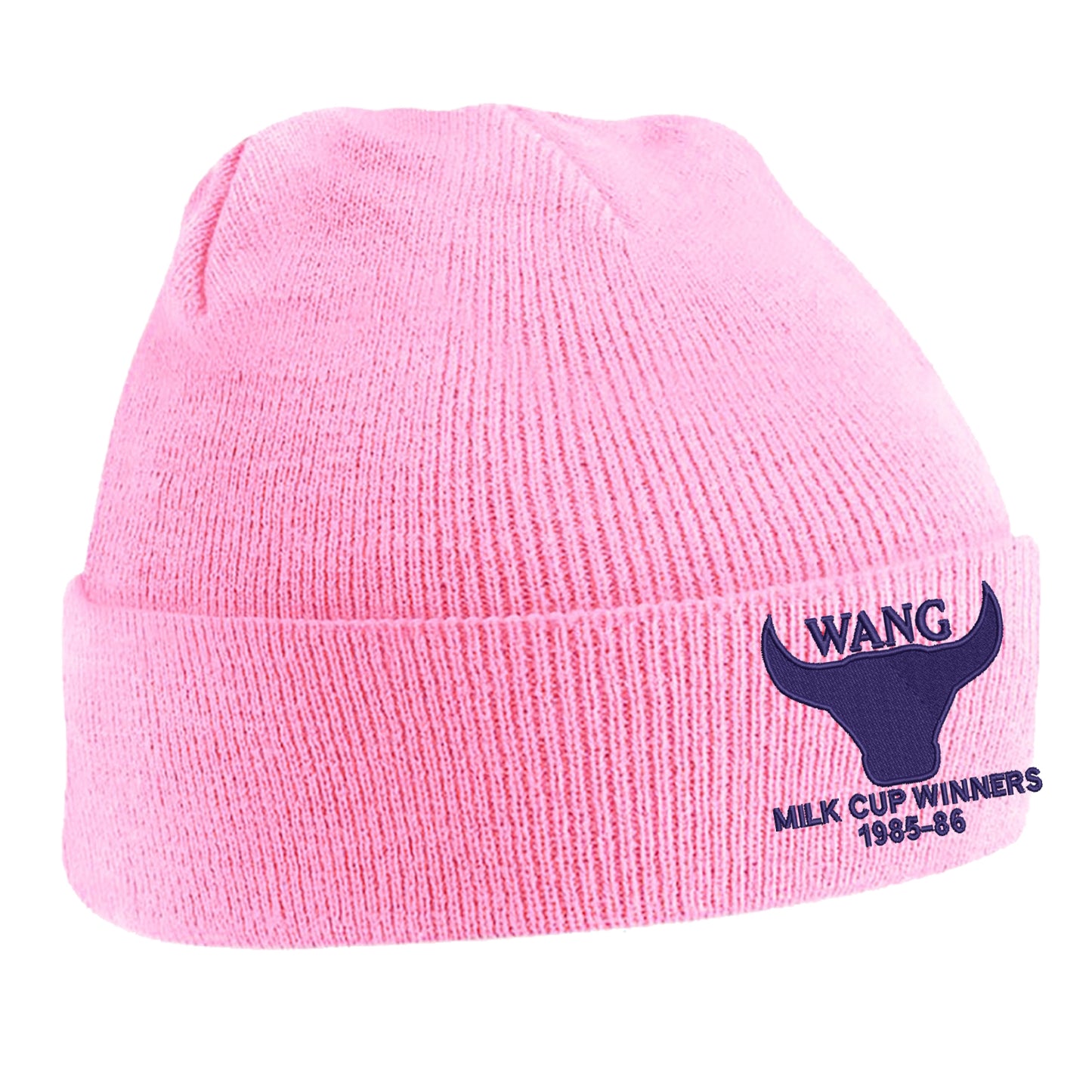 Retro Oxford Milk Cup Winners 1985-86 Embroidered Beanie Hat