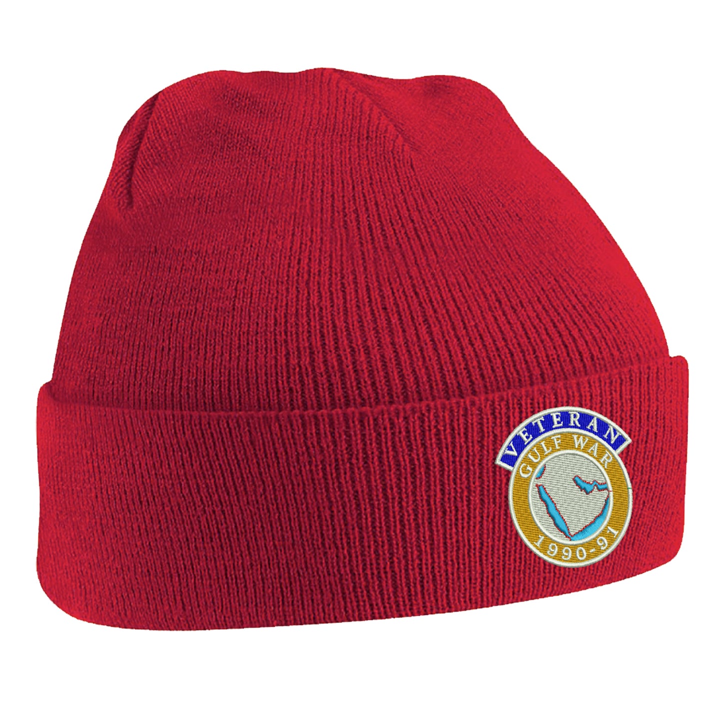 Gulf War Veteran 1990-91 Beanie Hat