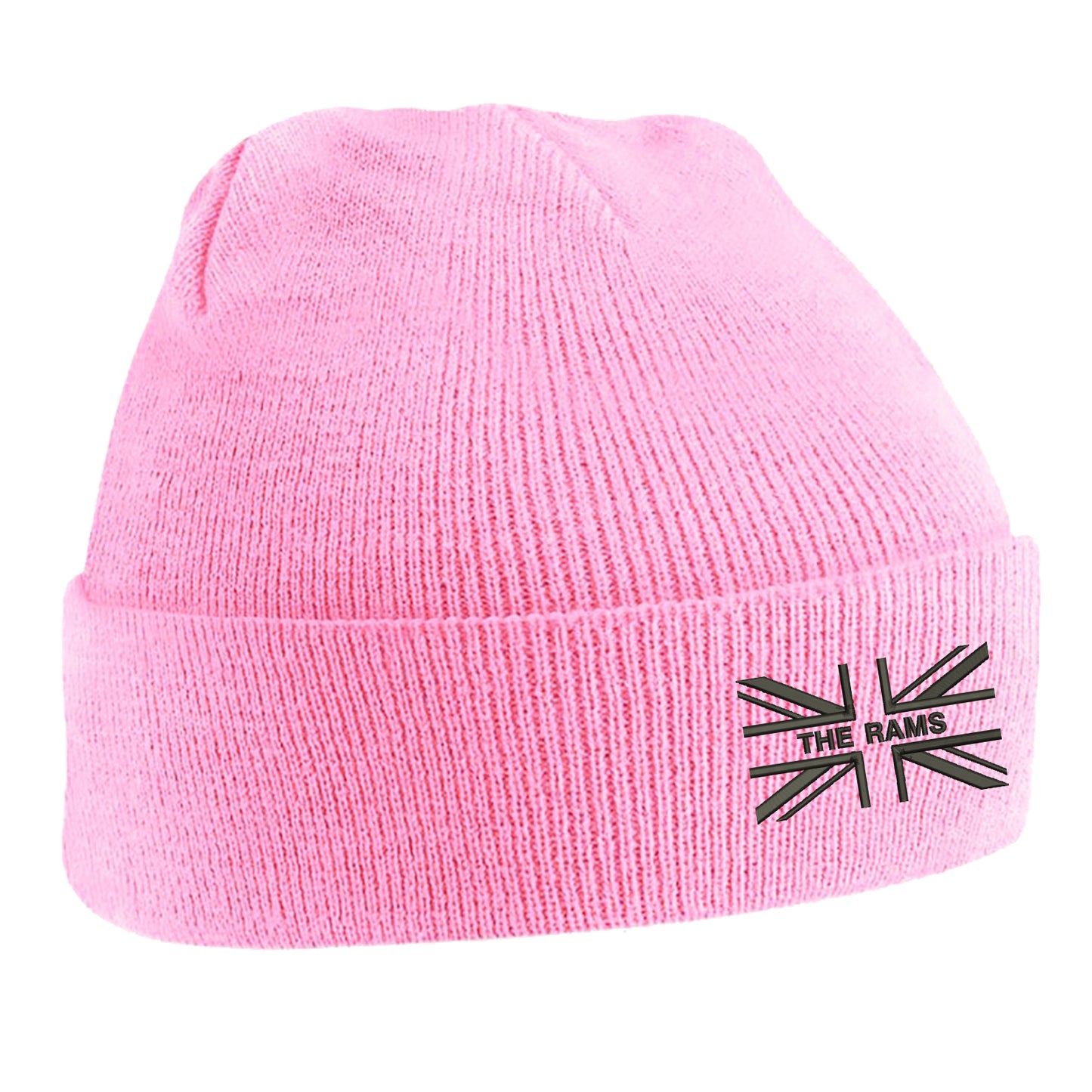 The Rams Union Jack Embroidered Beanie Hat