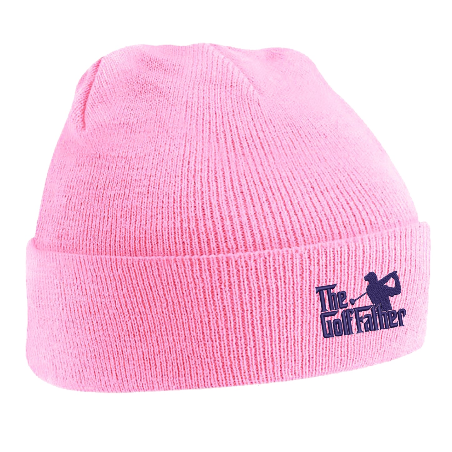 The Golf Father Embroidered Beanie Hat