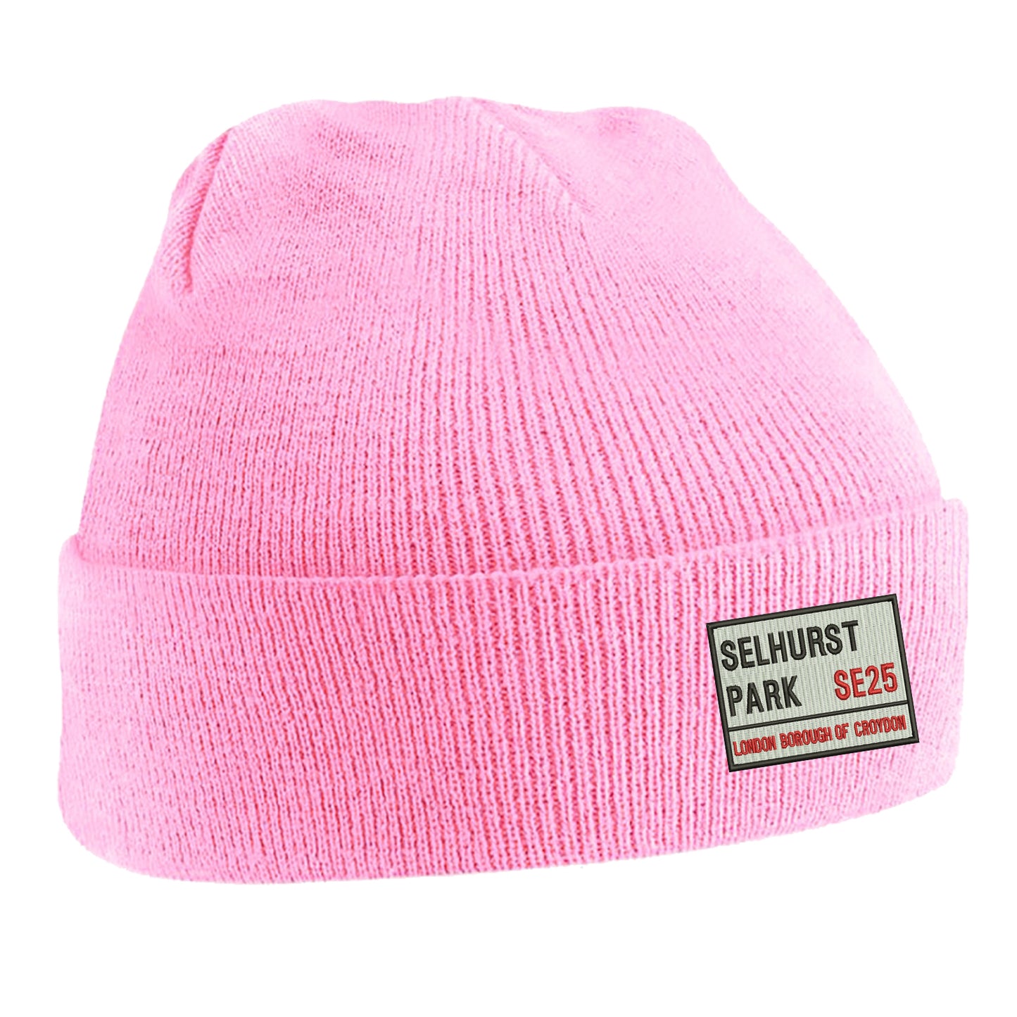 Selhurst Park SE25 Embroidered Beanie Hat