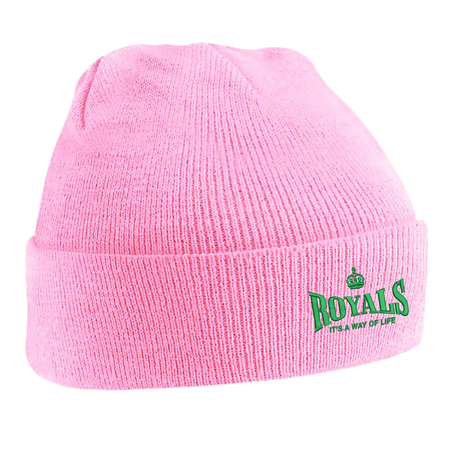 Royals It's a Way of Life Embroidered Beanie Hat