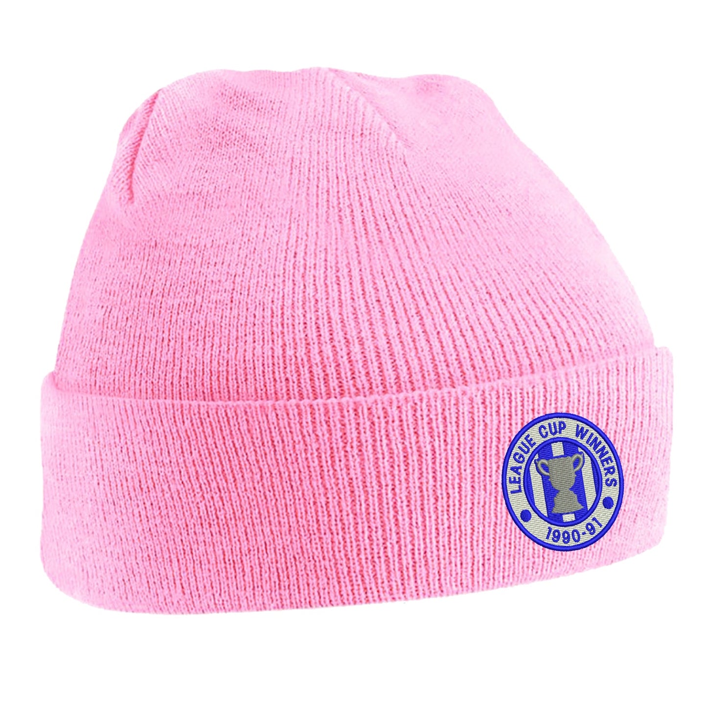 Retro Sheffield Wednesday League Cup Winners 1991 Beanie Hat