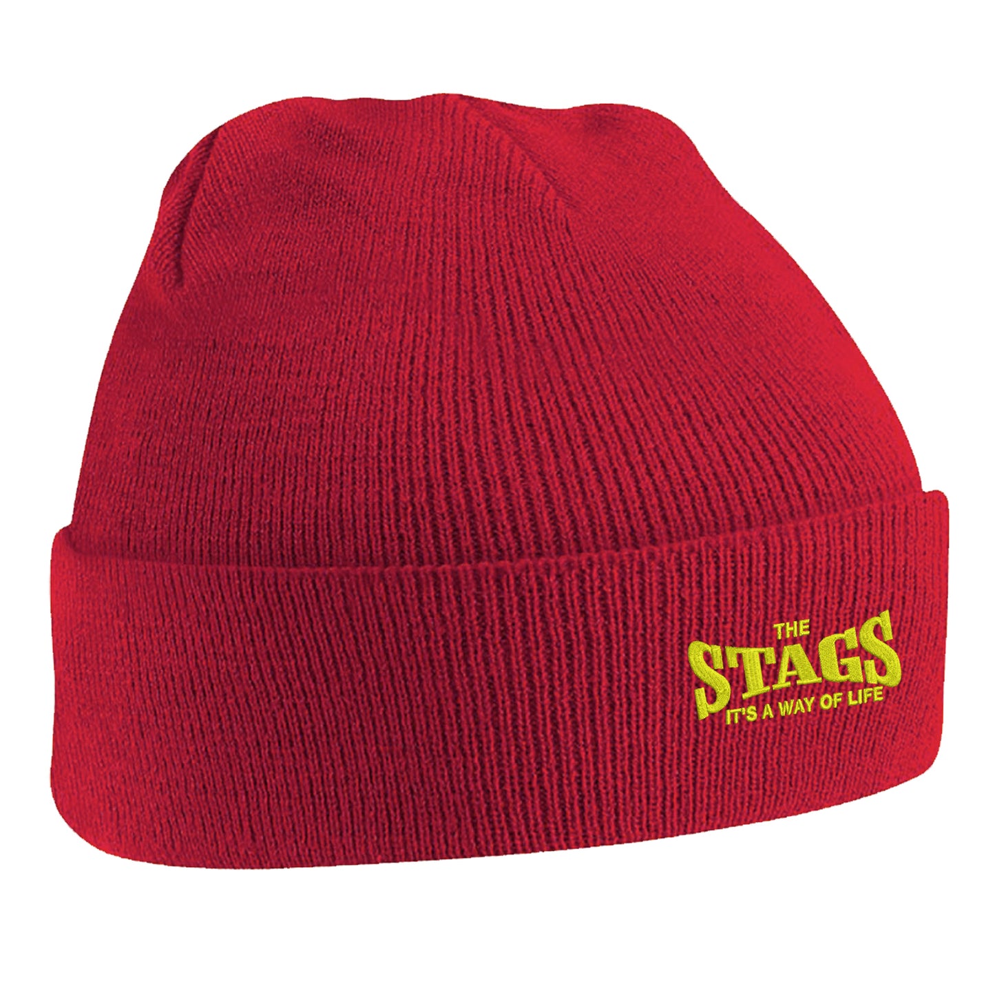 The Stags It's a Way of Life Embroidered Beanie Hat