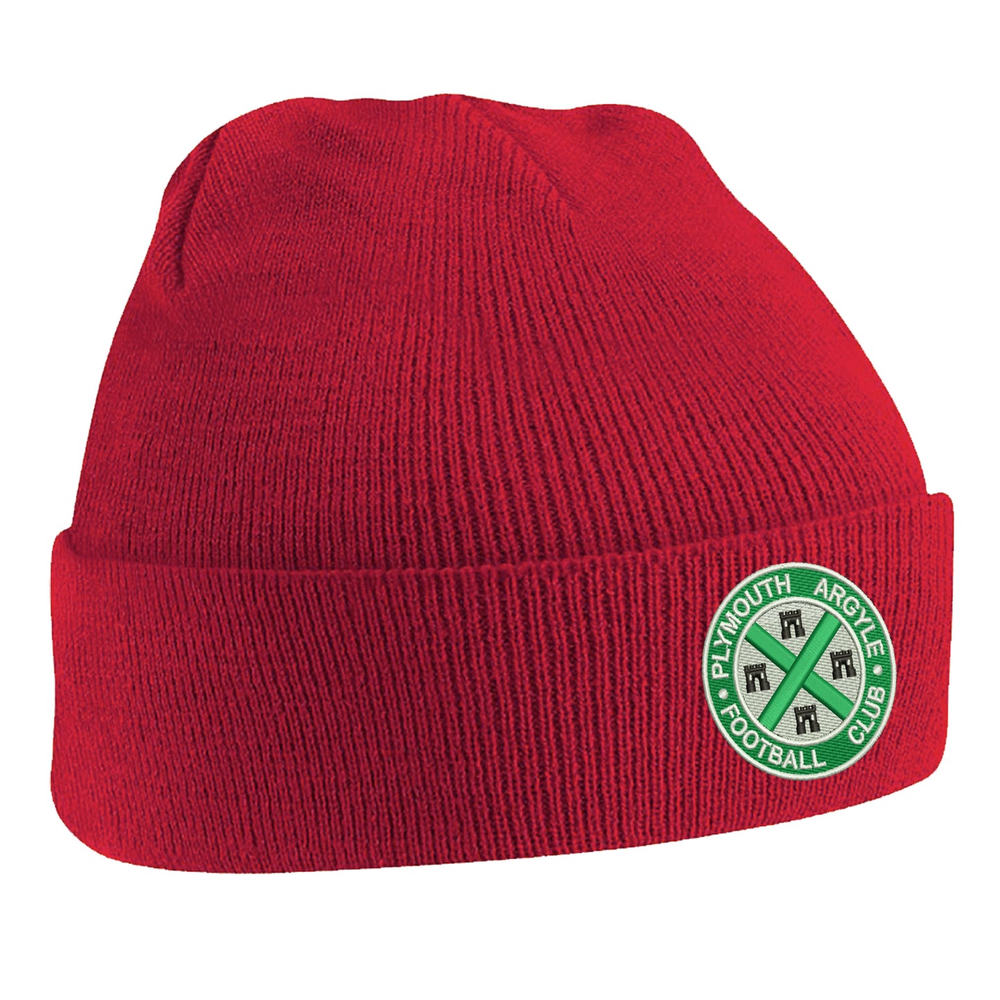 Retro Plymouth 1911 Embroidered Beanie Hat
