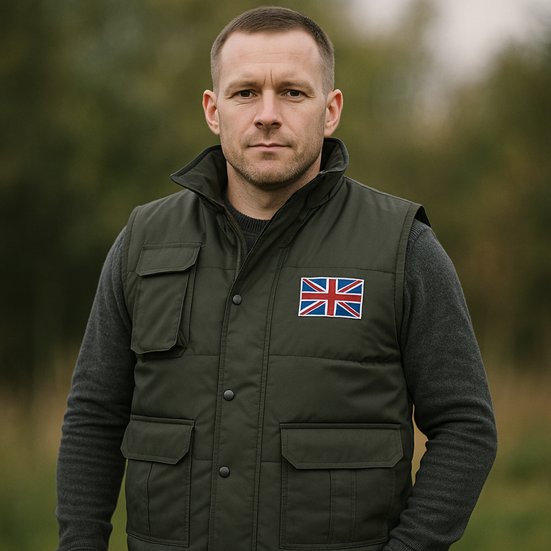 Union Jack Body Warmer