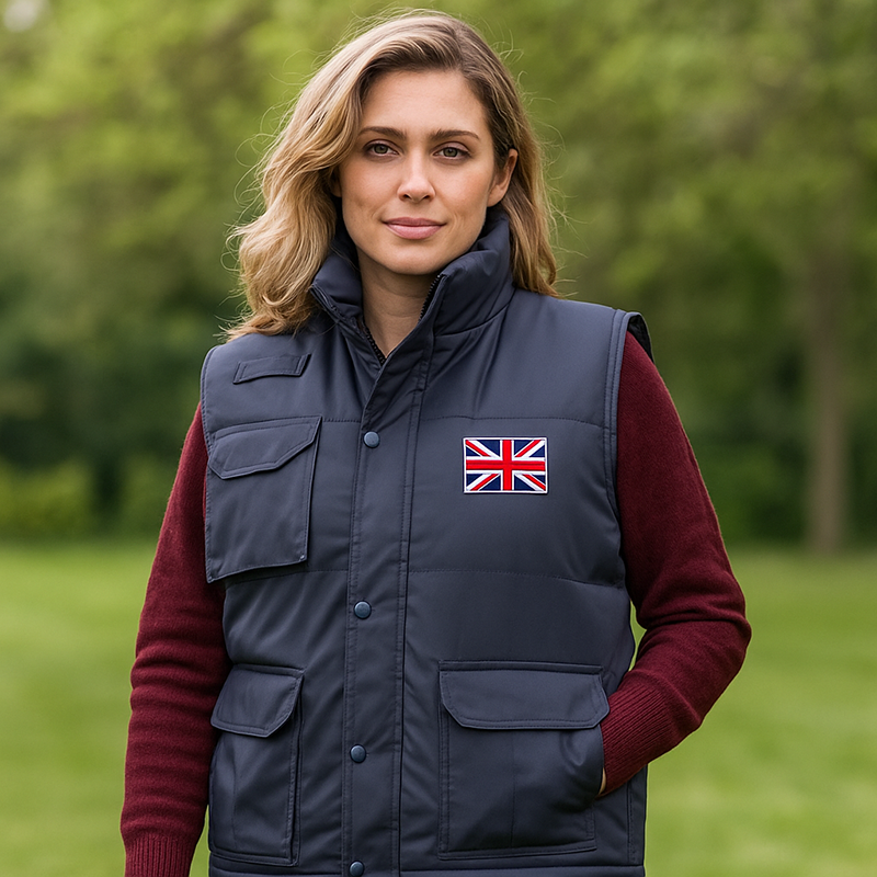 Union Jack Body Warmer