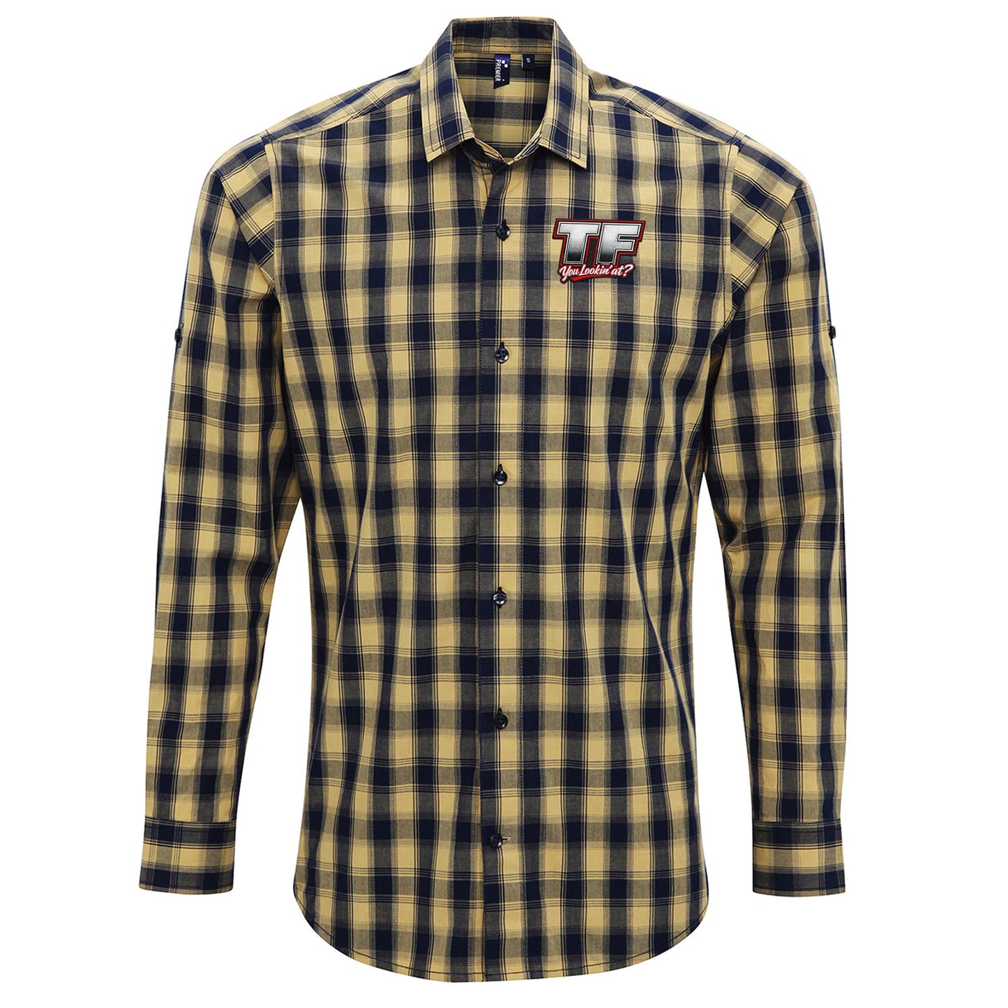 TF You Lookin’ at Check Long Sleeve Shirt