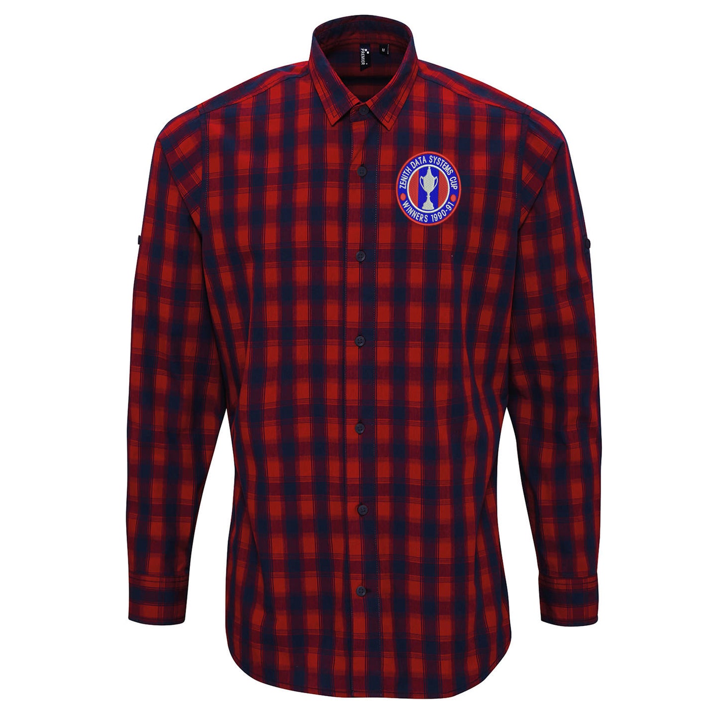 Crystal Palace FC Winners Check Long Sleeve Shirt