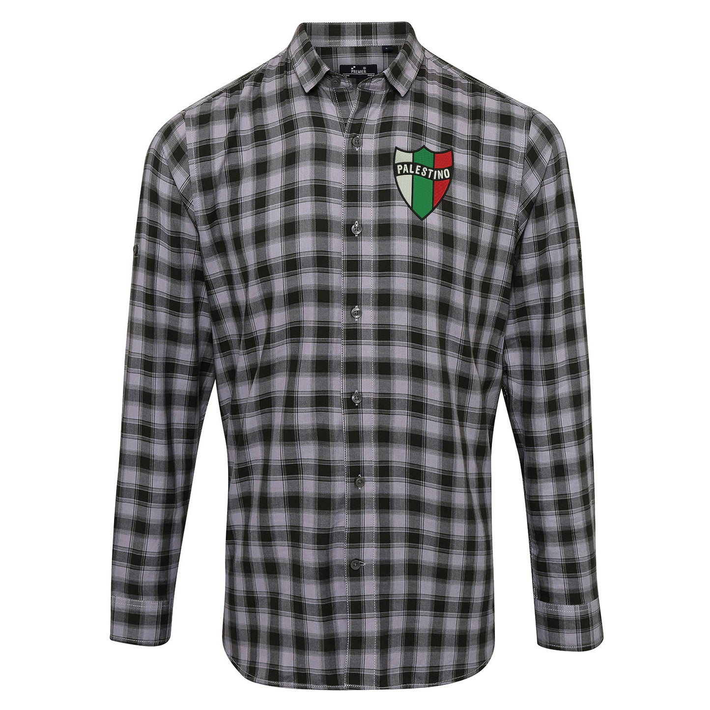 Palestino Football Check Long Sleeve Shirt